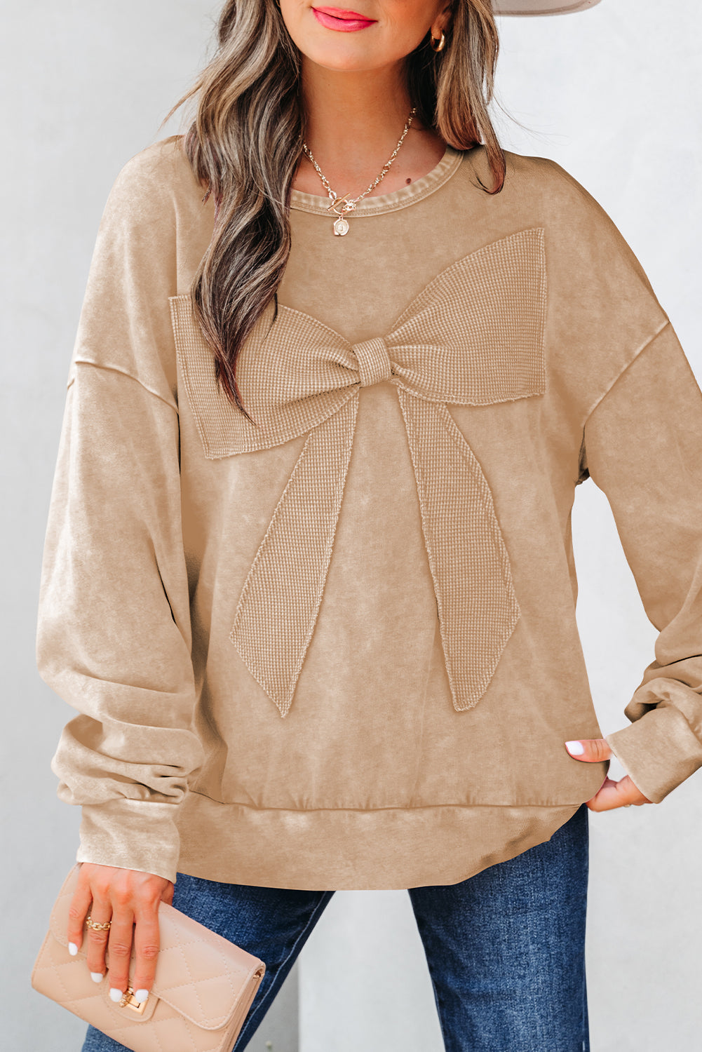 The Bow & Cozy Sweatshirt