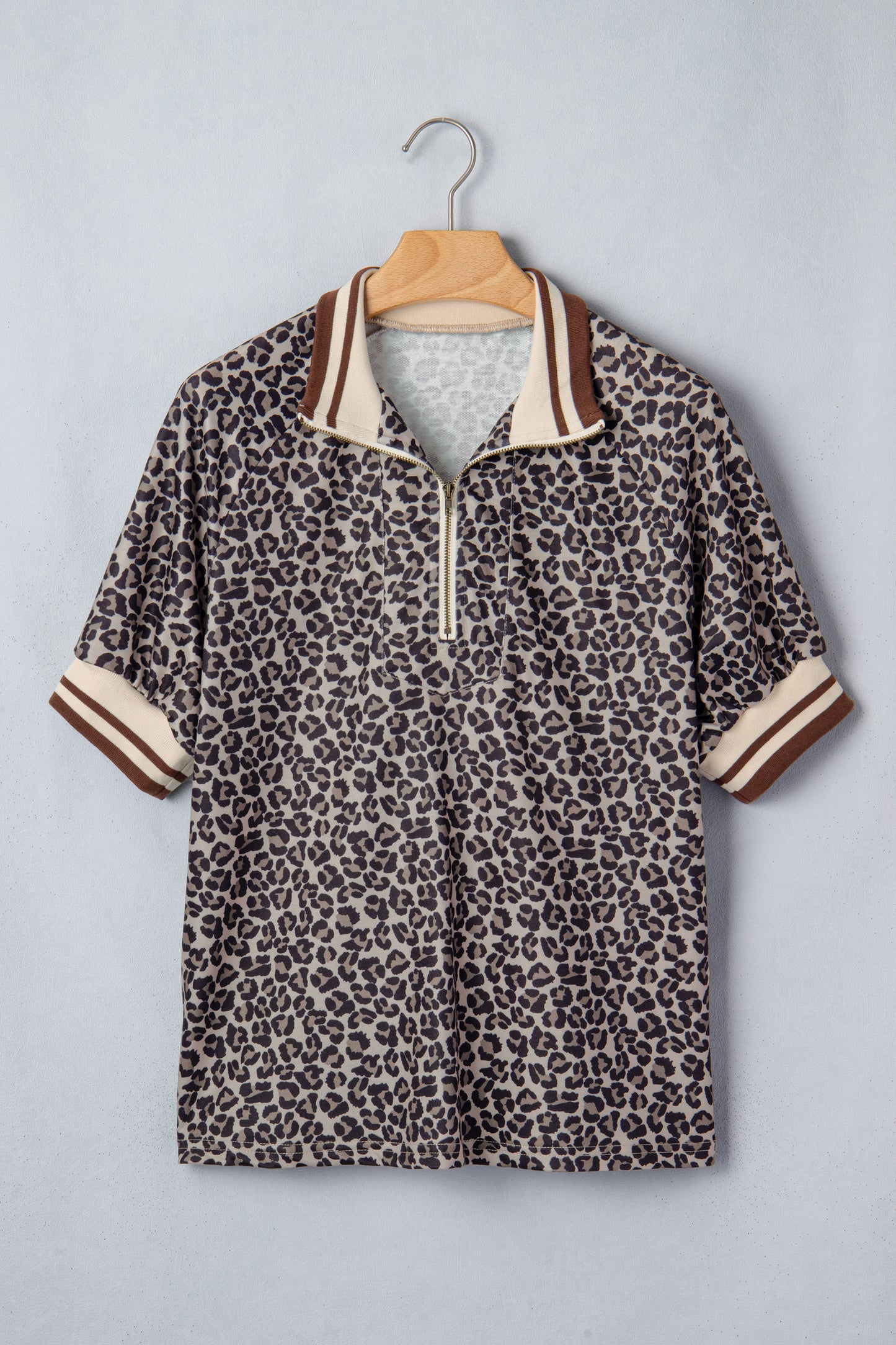 The Fierce & Flowy Leopard Blouse