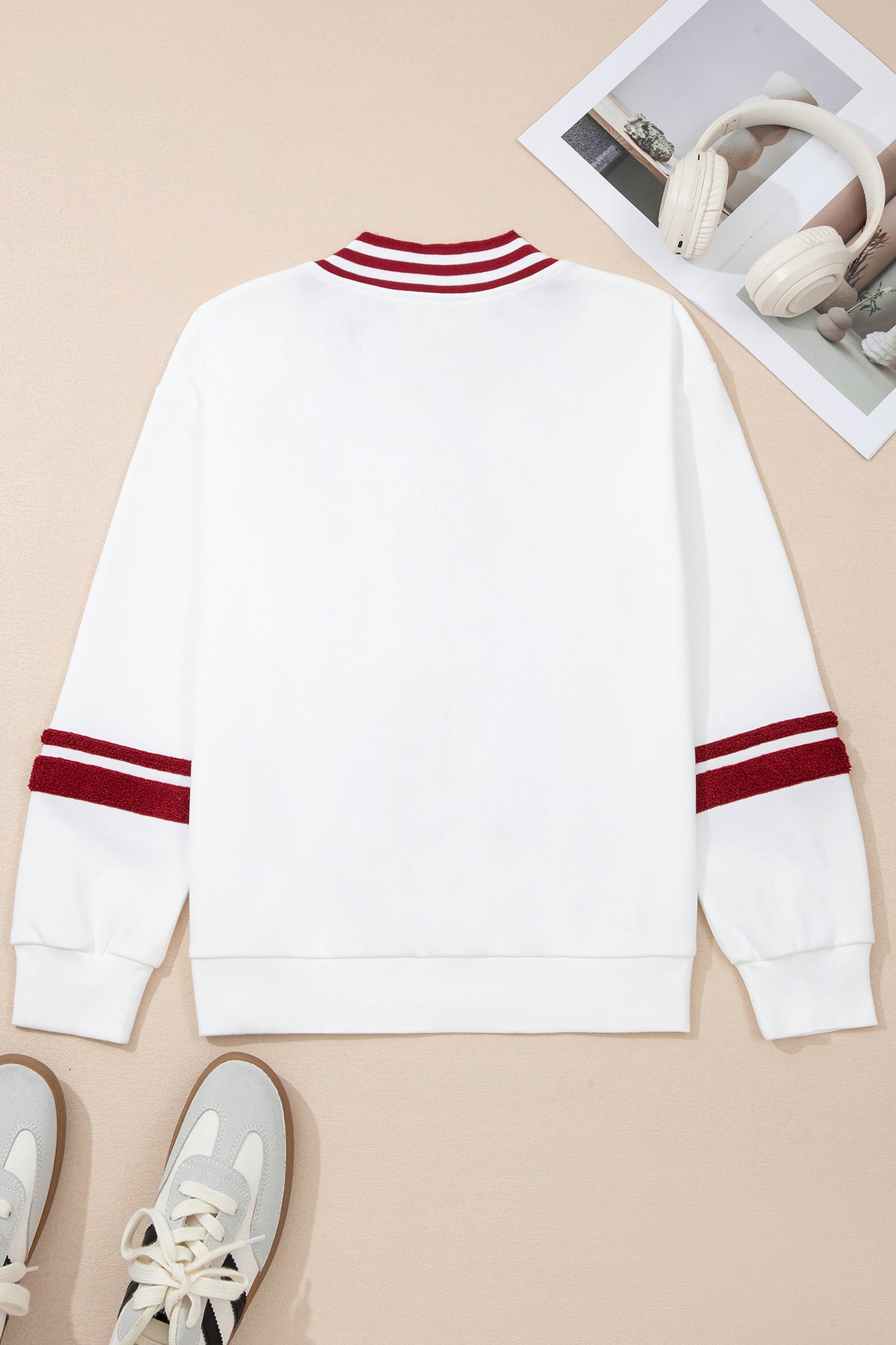 The Crimson Varsity Pullover
