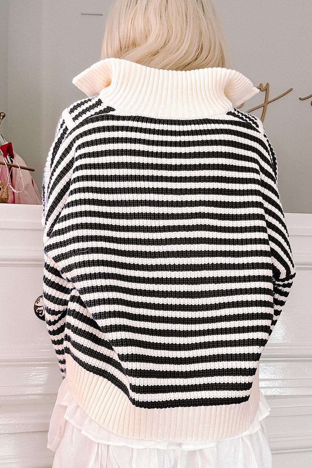 The First Class Stripe Sweater