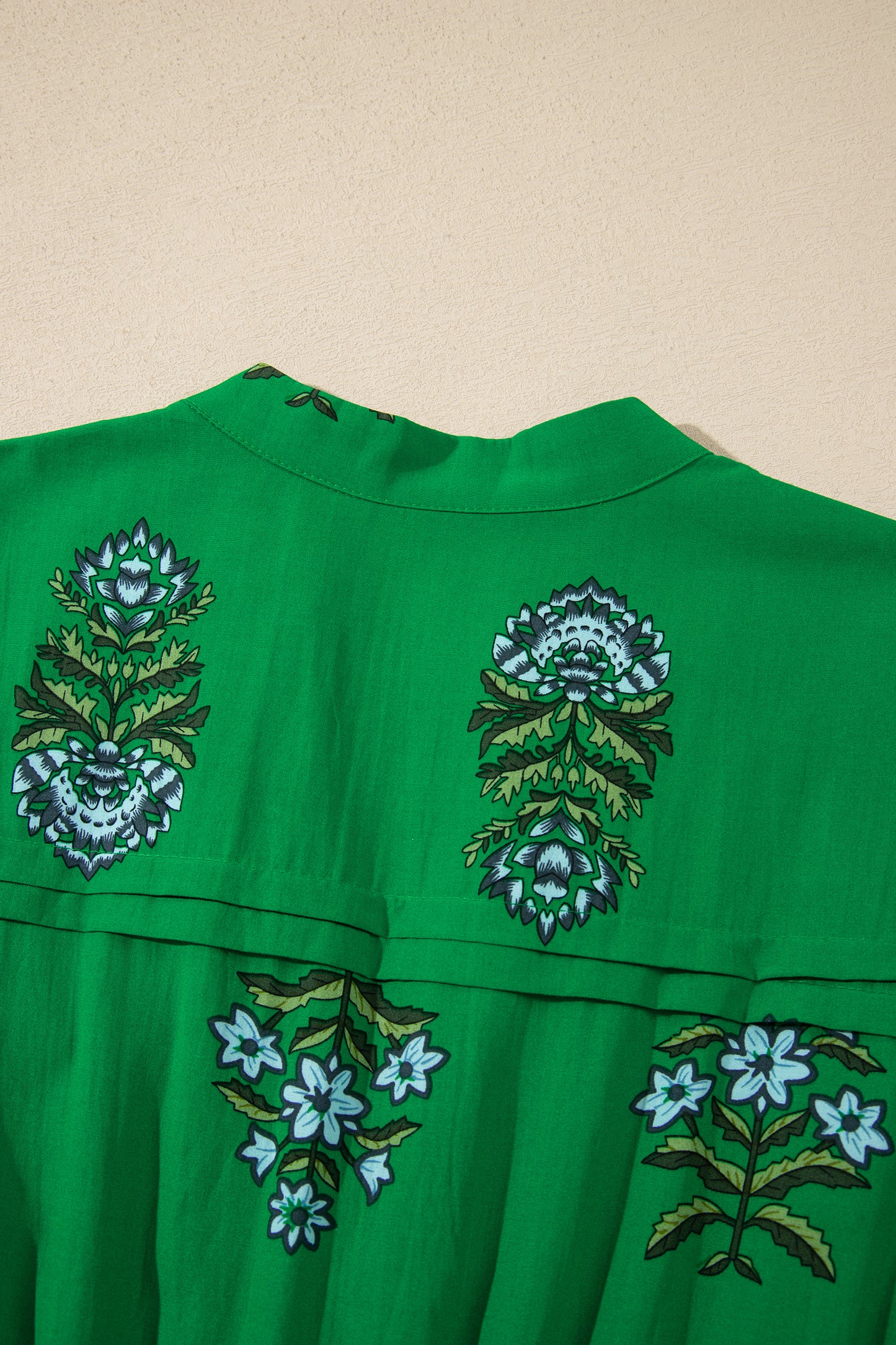 Emerald Garden Tiered Maxi