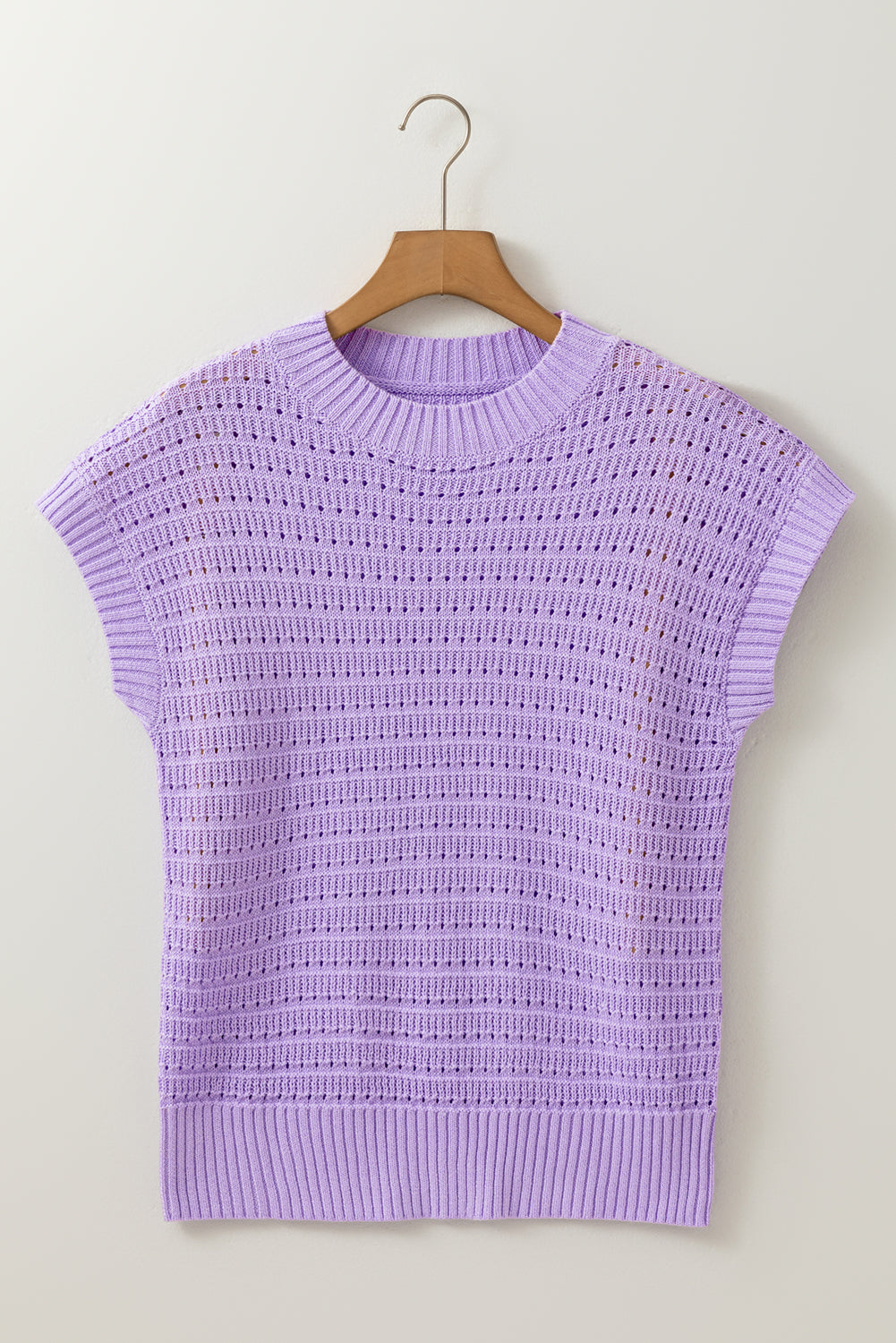 Lavender Linen Society Sweater