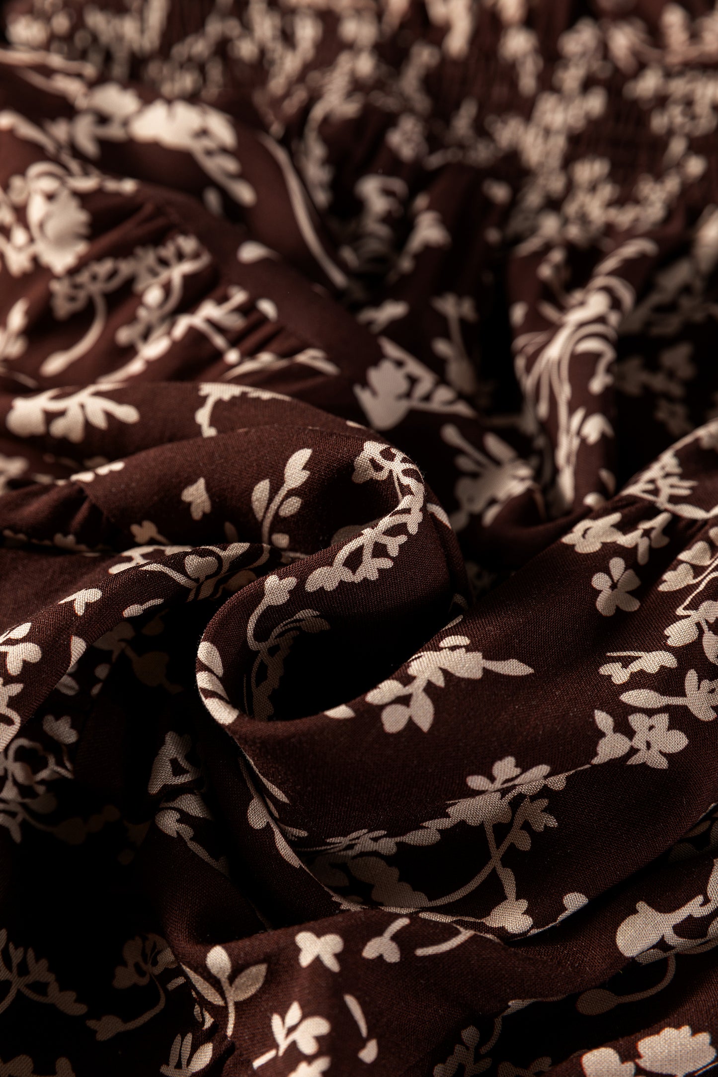 Chestnut Bloom Smocked Dress