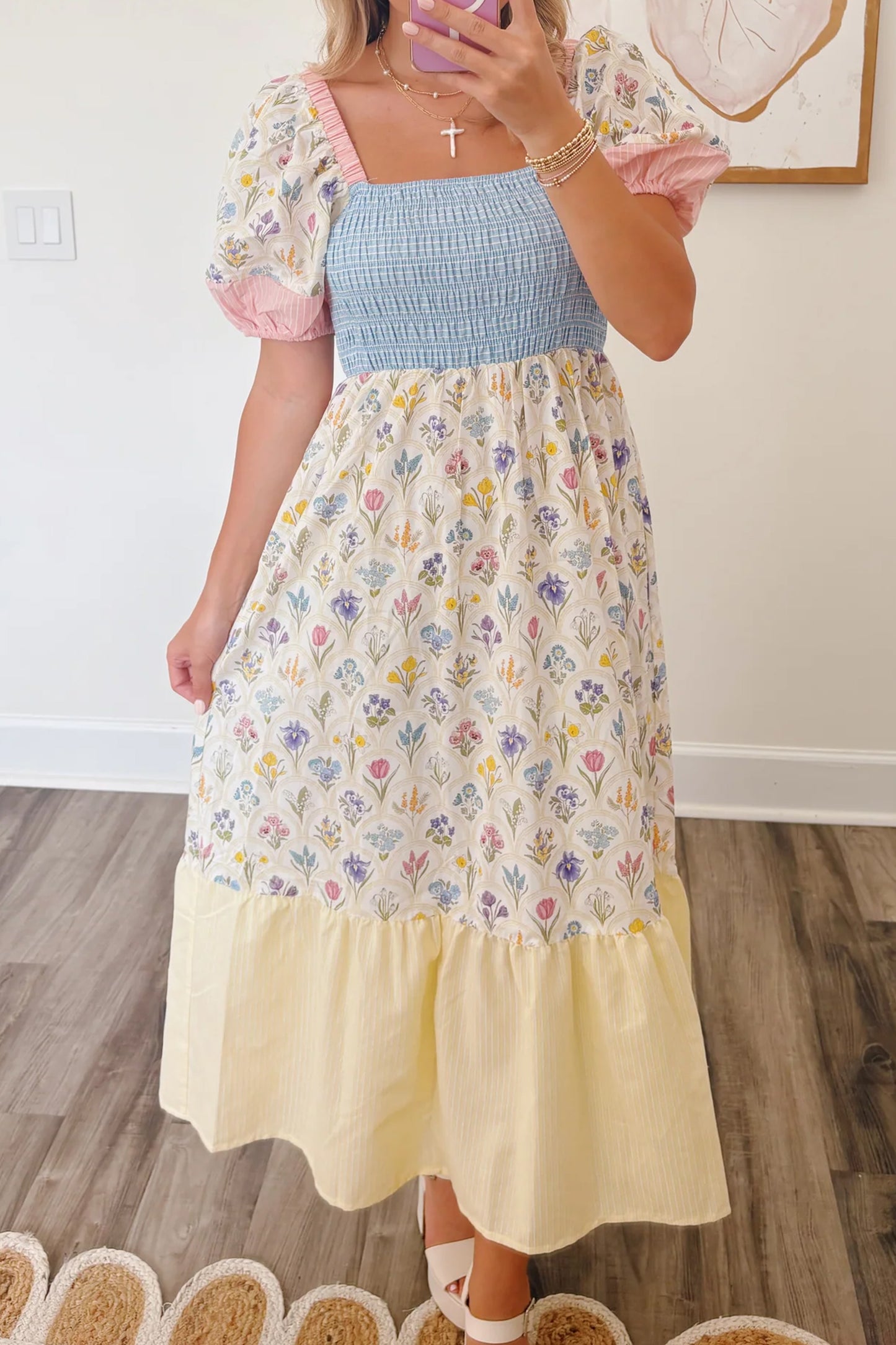 The Petals & Pastels Dress