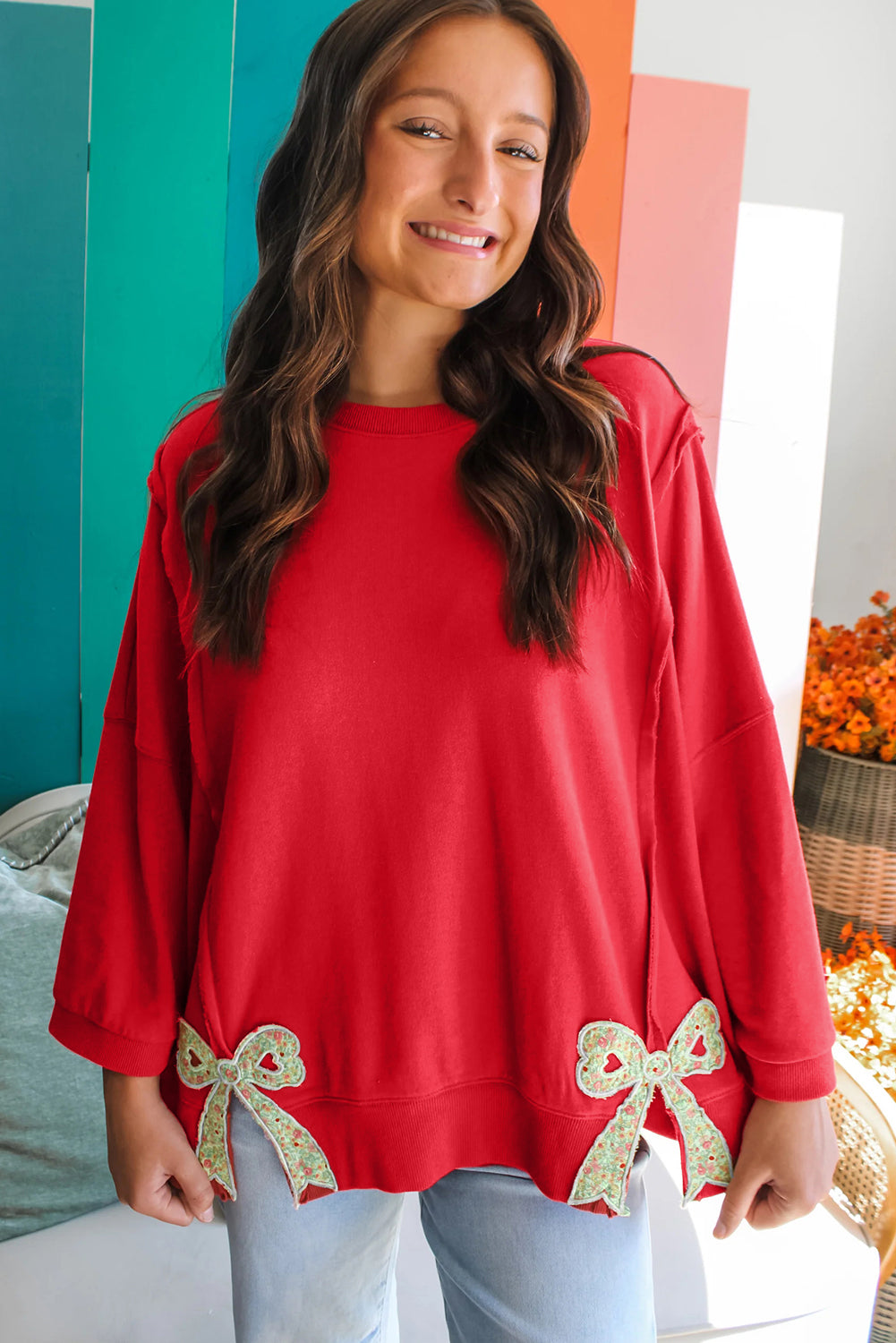 Merry Bow-Tique Sweatshirt
