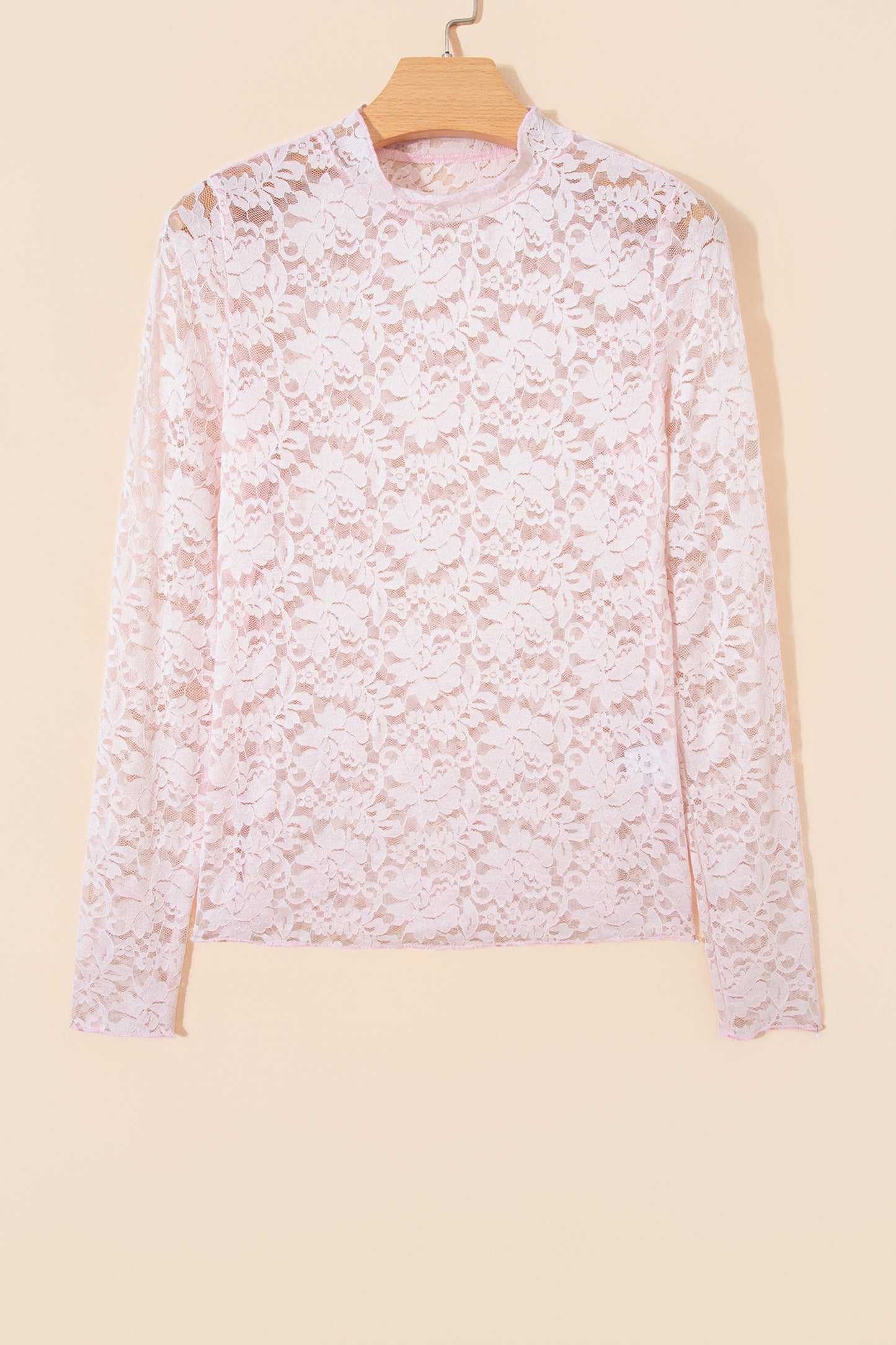 Blush Lace Romance Top