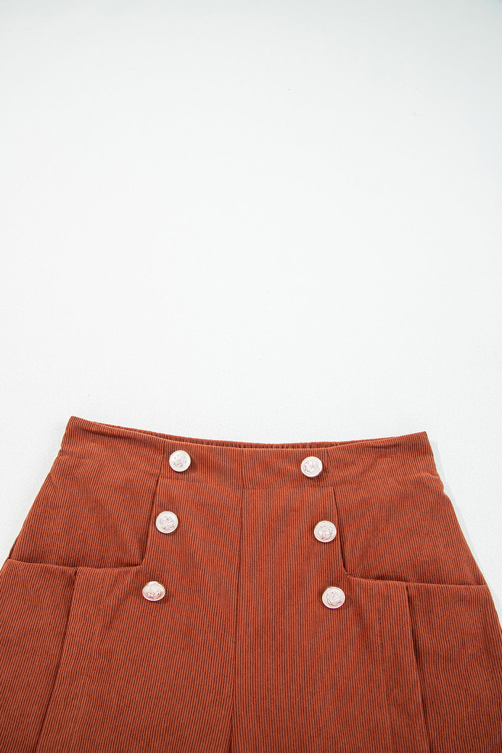 The Harvest Cord Button Shorts