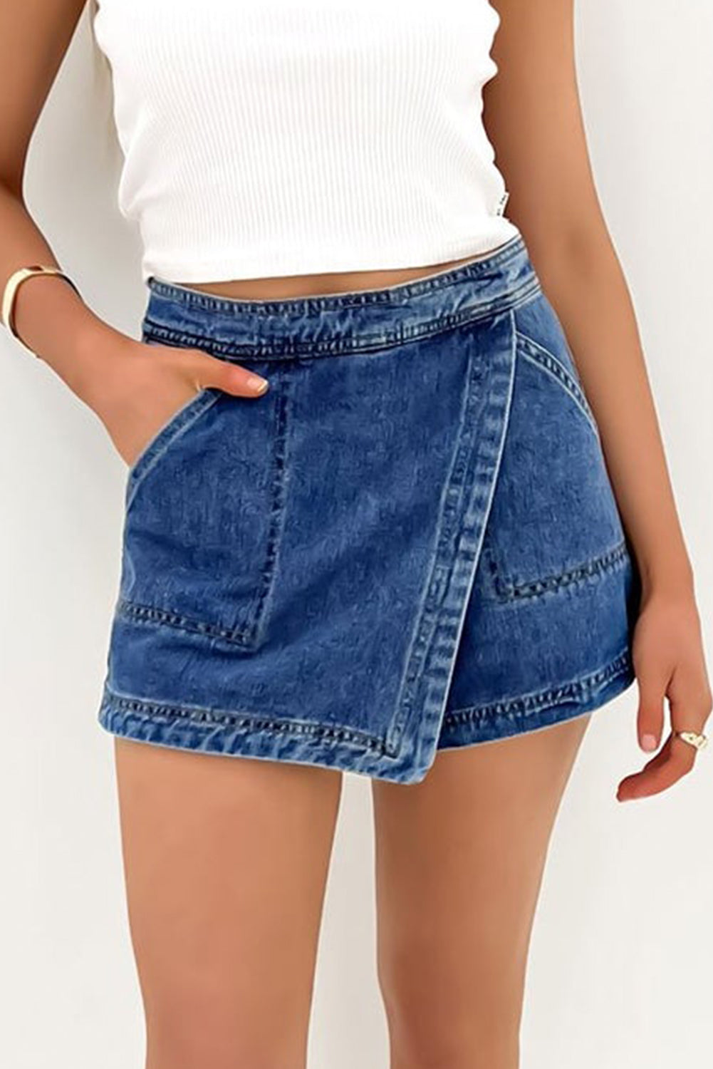 Harbor Breeze Denim Skort