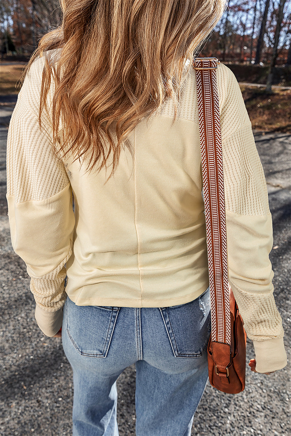 The Buttercream Block Knit