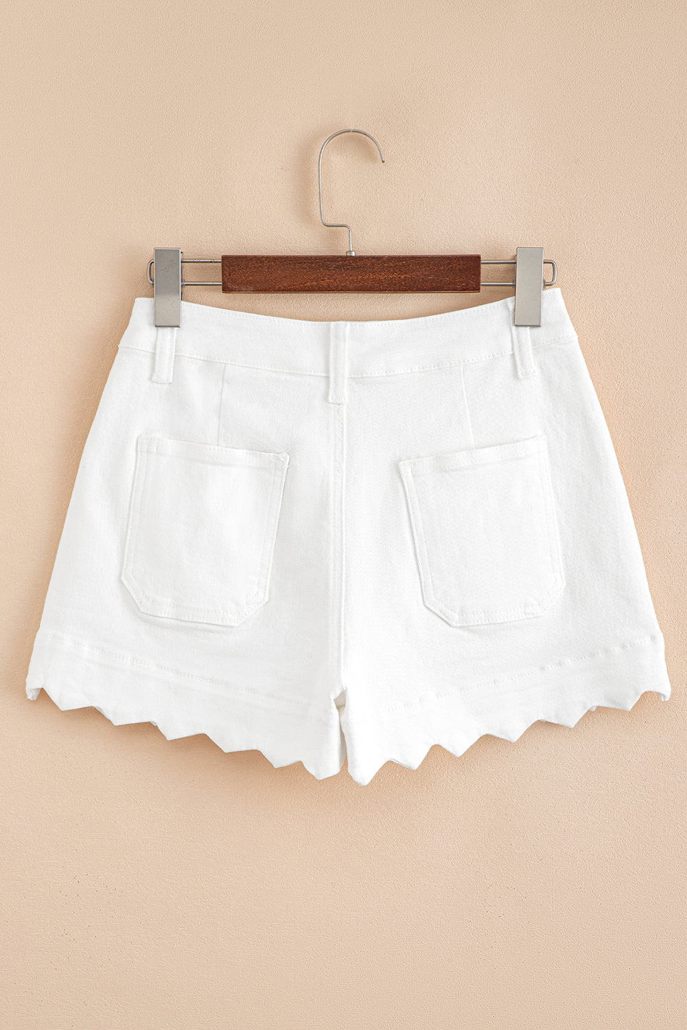 Blush & Bloom Scallop Shorts