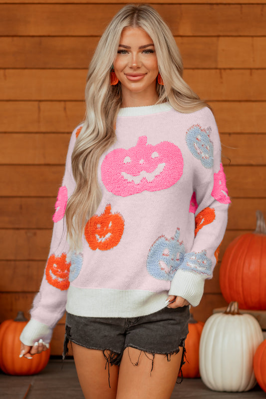 The Pink Pumpkin Patch Sweater