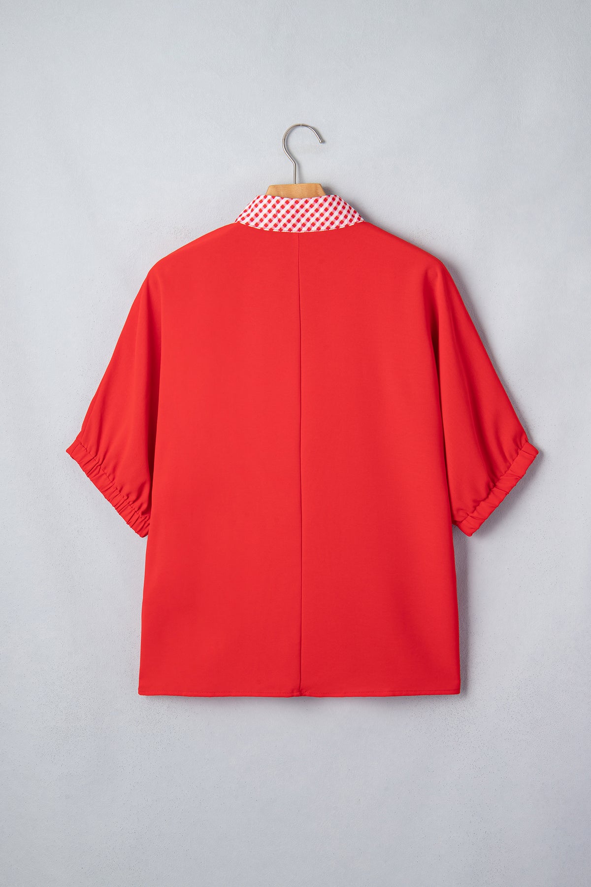 The Kickoff Classic Gingham Blouse