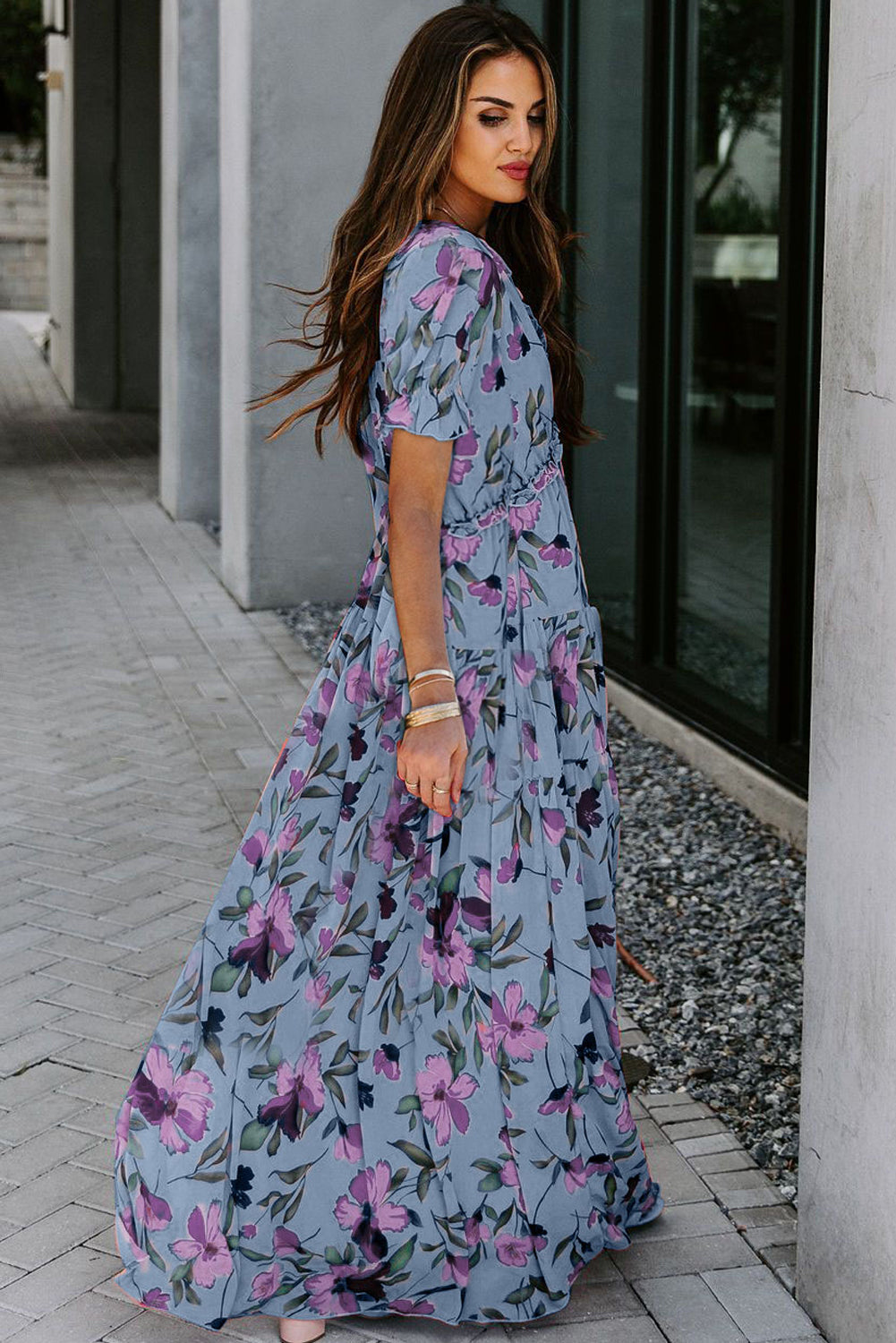 The Bluebell Garden Maxi Dress