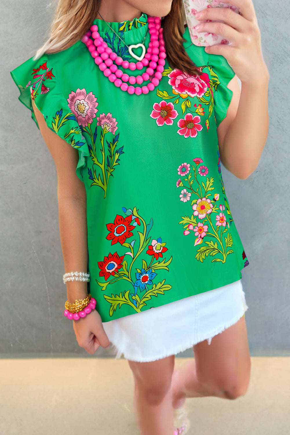 Emerald Garden Blouse
