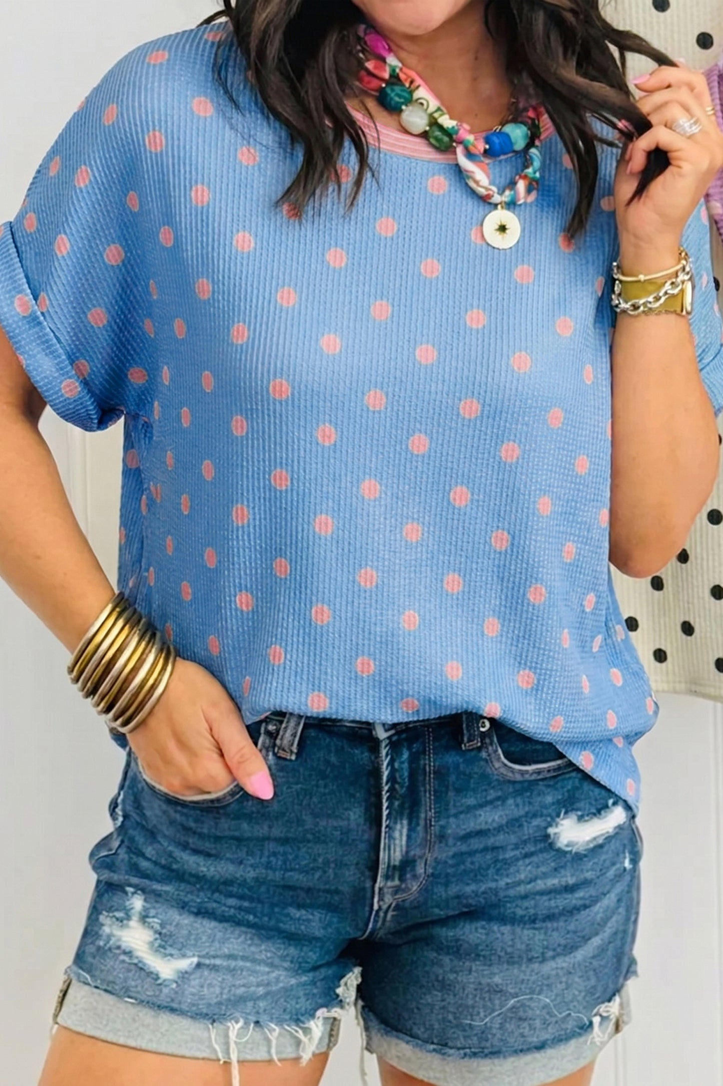 Cotton Candy Charm Top