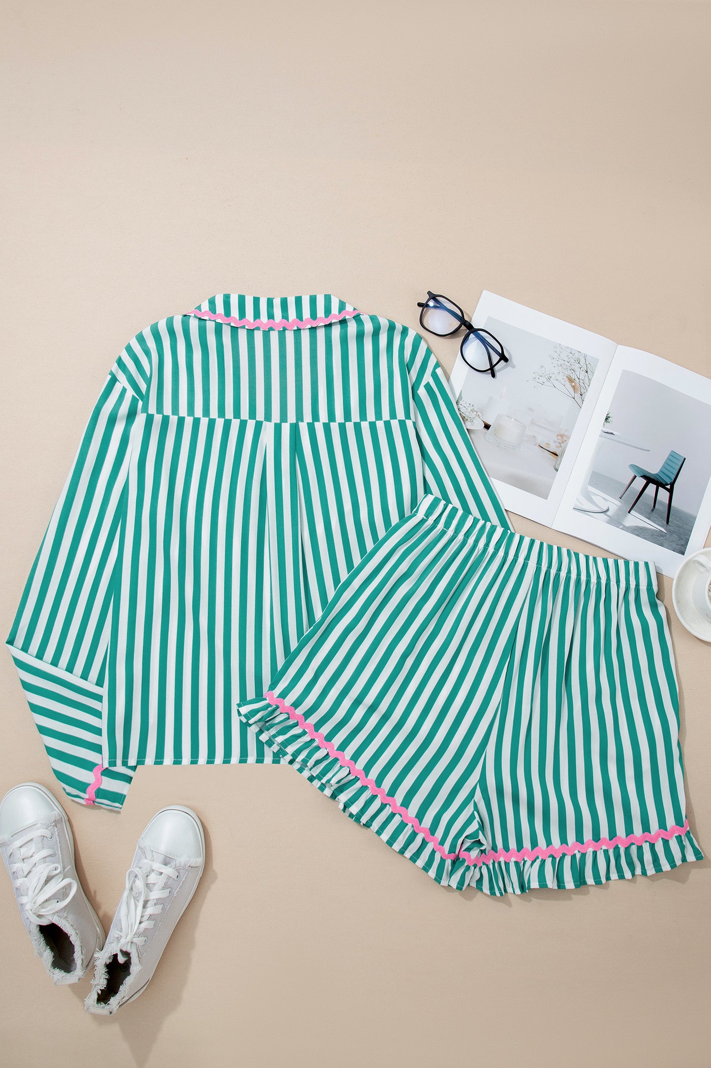 Mint & Blush Sweet Dreams Pajama Set