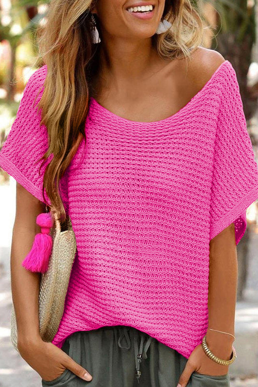 The Peony Point Knit