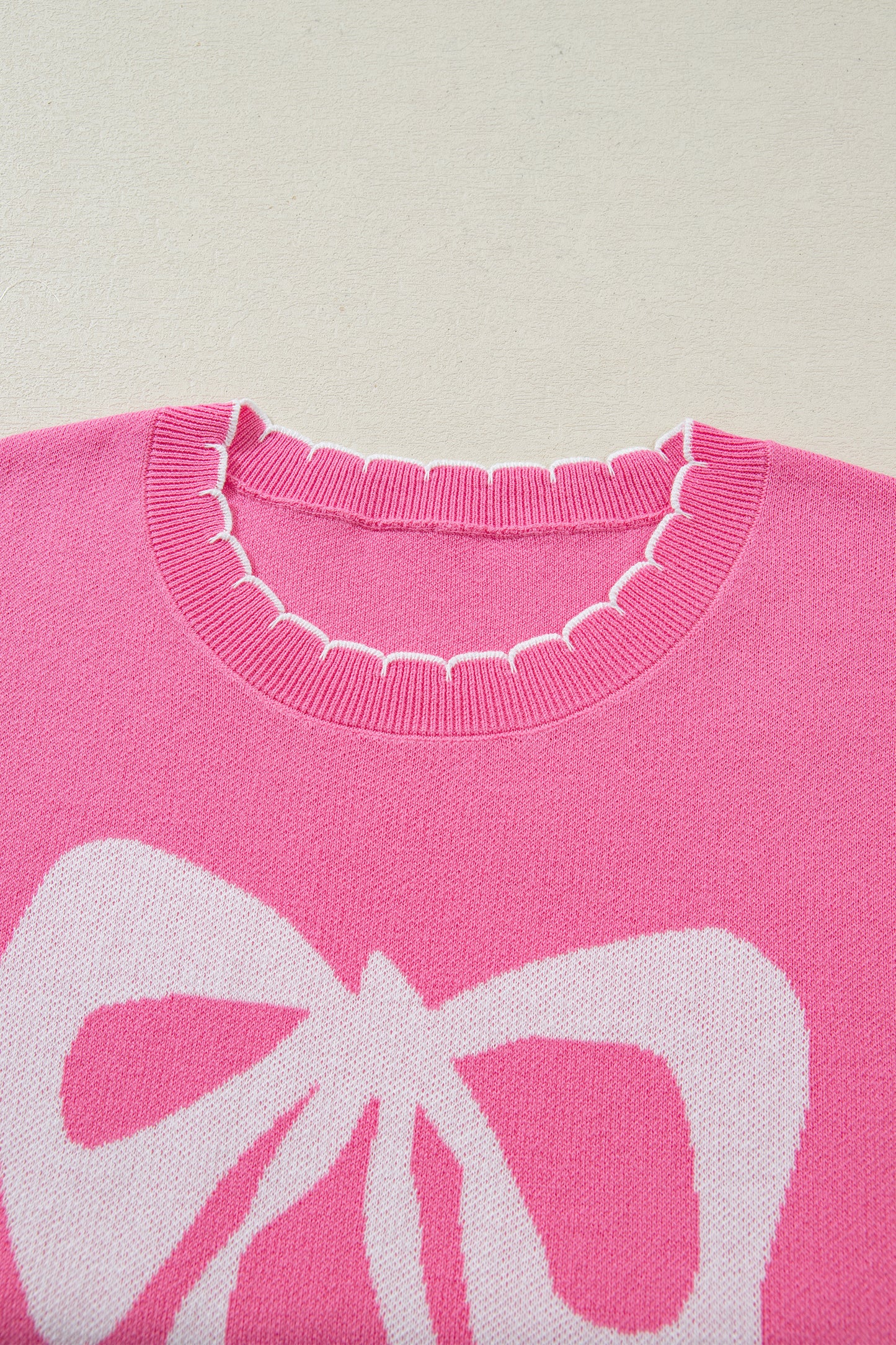 Blush & Bows Knit Sweater