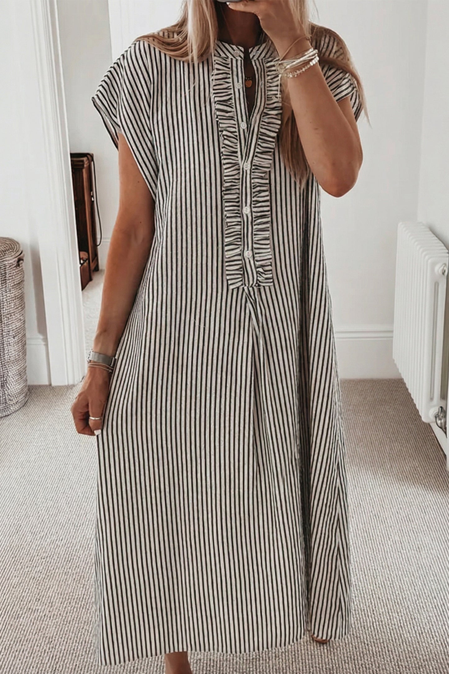 Park Avenue Stripe Maxi