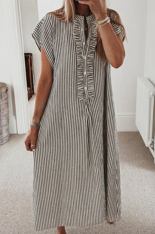 Park Avenue Stripe Maxi