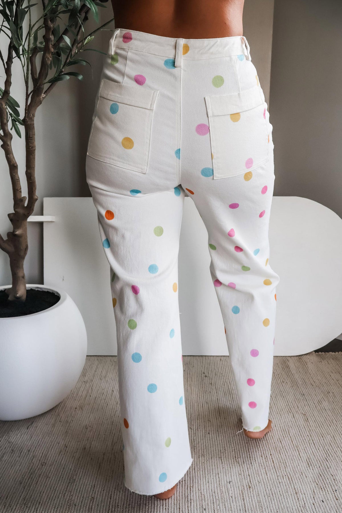 The Confetti Crush Wide Leg Jeans