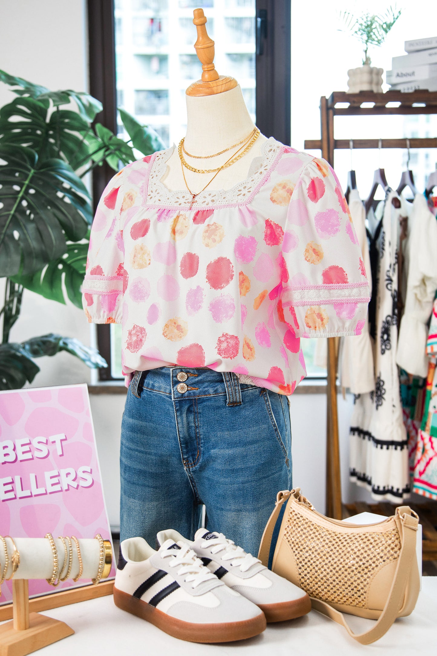 Cotton Candy Sketch Blouse