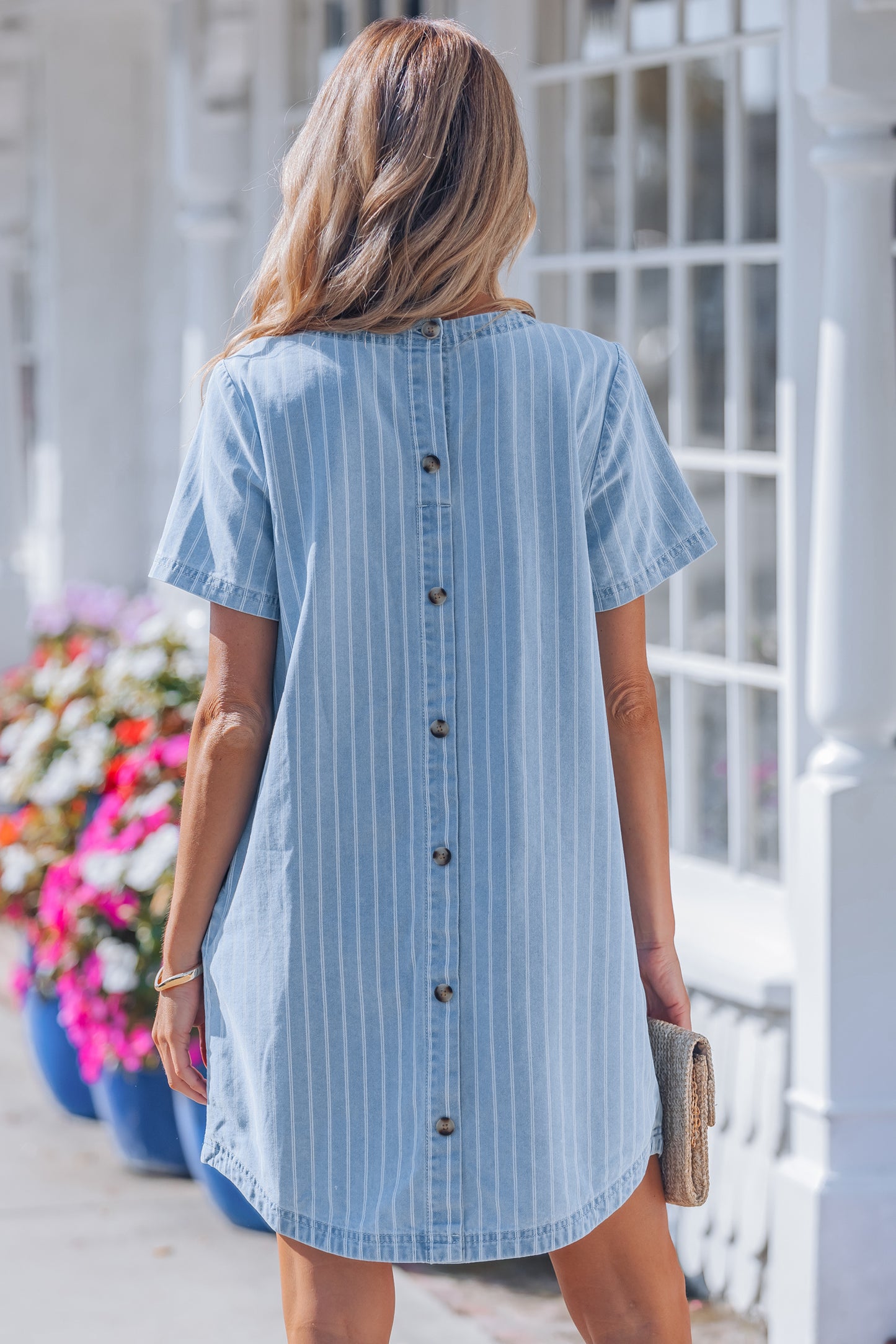The Coastal Calm Shift Dress