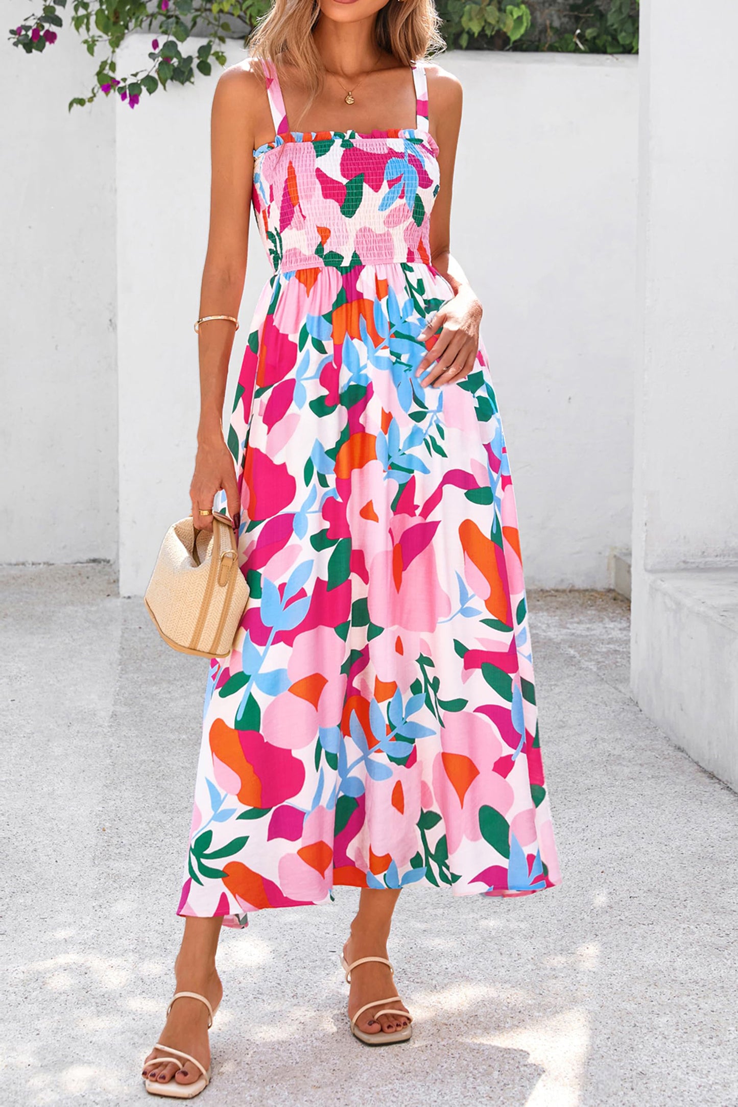 Palm Springs Petals Maxi