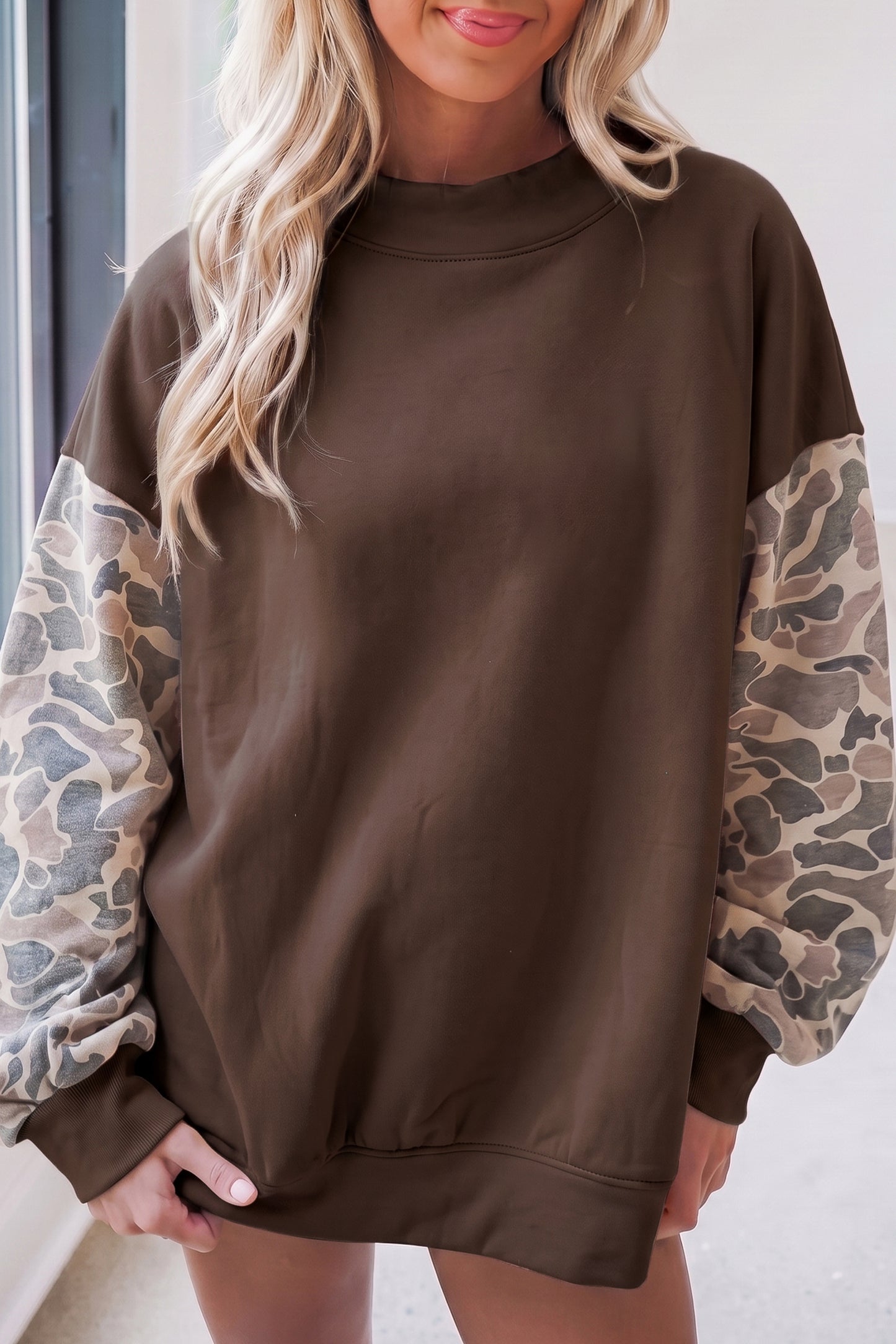 The Camo & Cocoa Sweatshirt