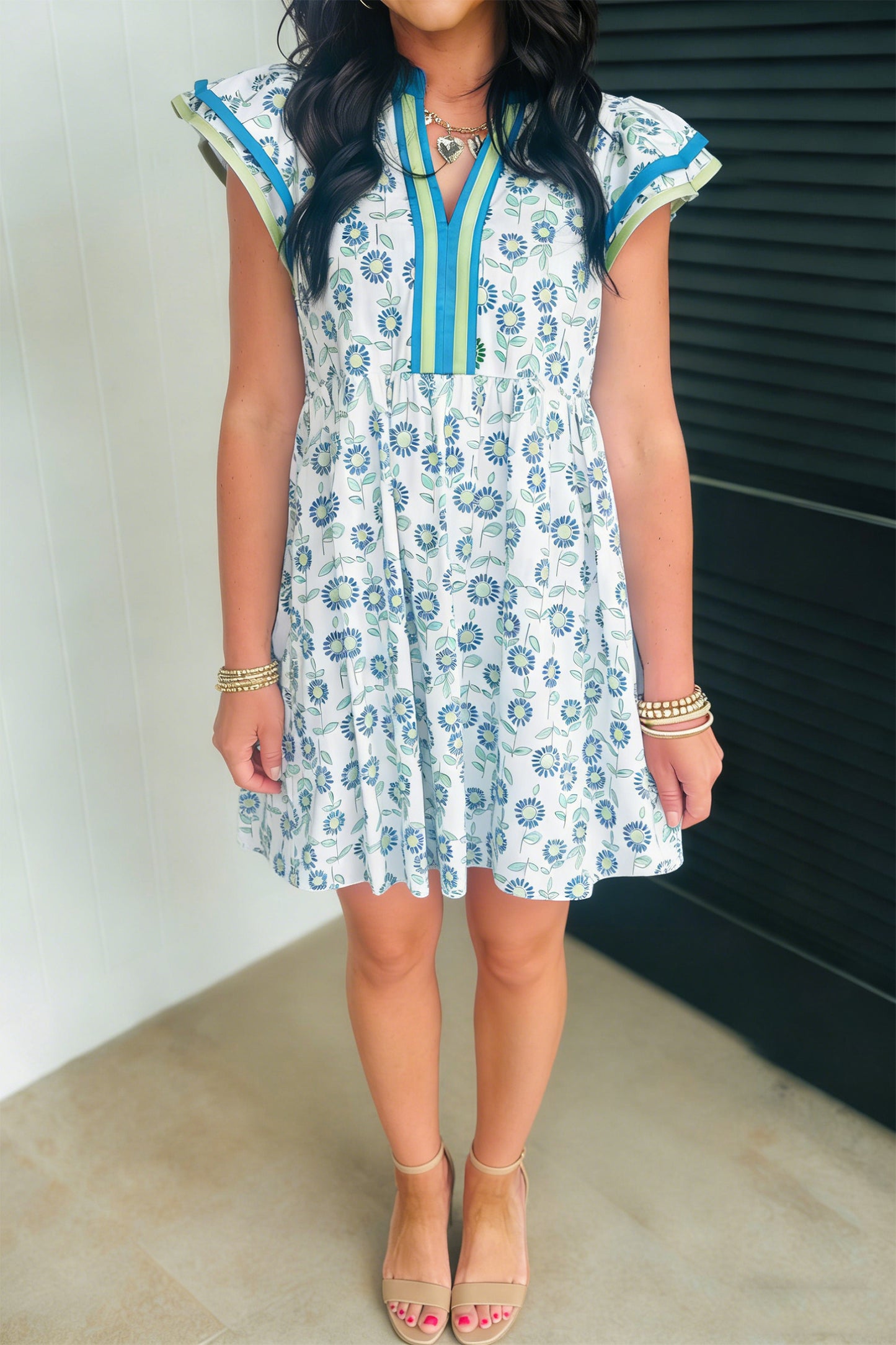 Willow Meadow Mini Dress