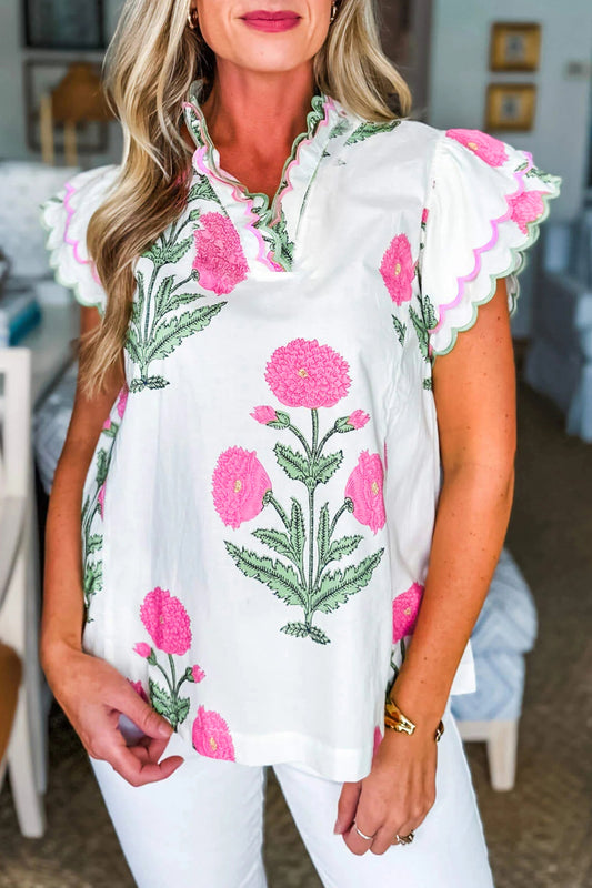 The Peony Estate Blouse