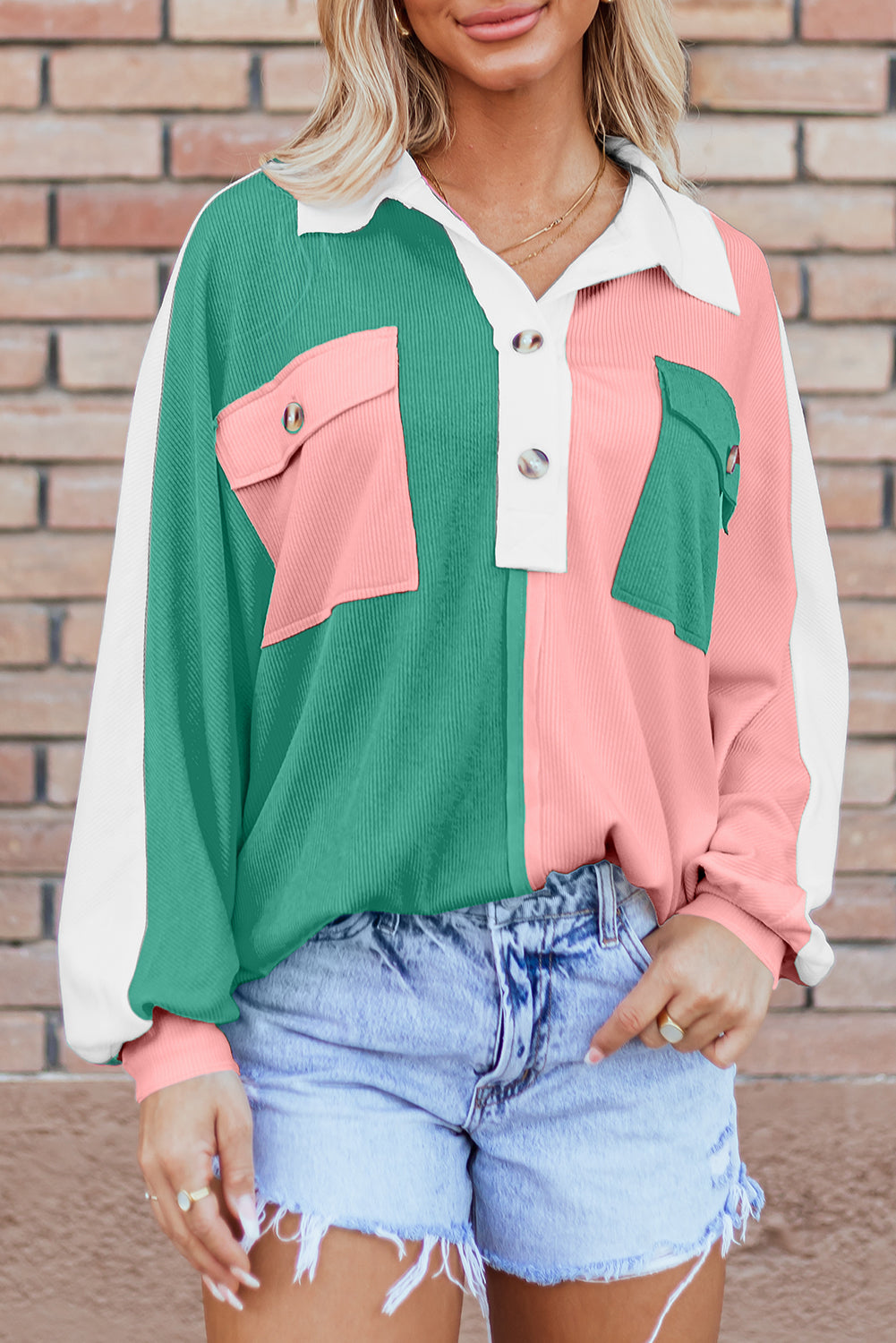 The Candy Coast Colorblock Top