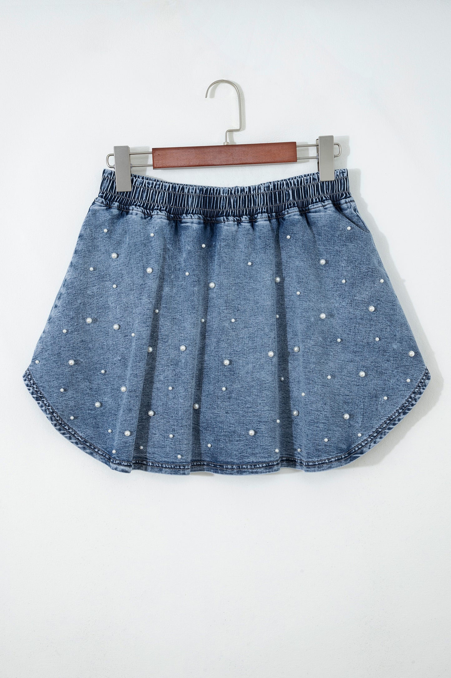 Pearl Tide Denim Skort