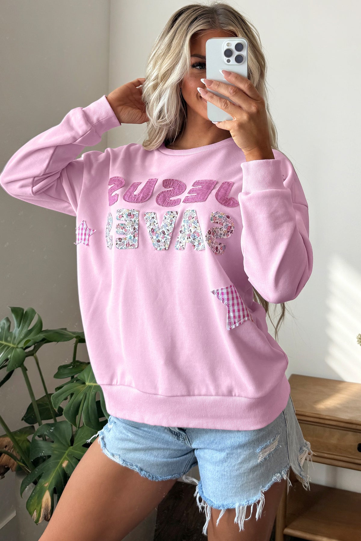 Jesus Saves Sweatshirt