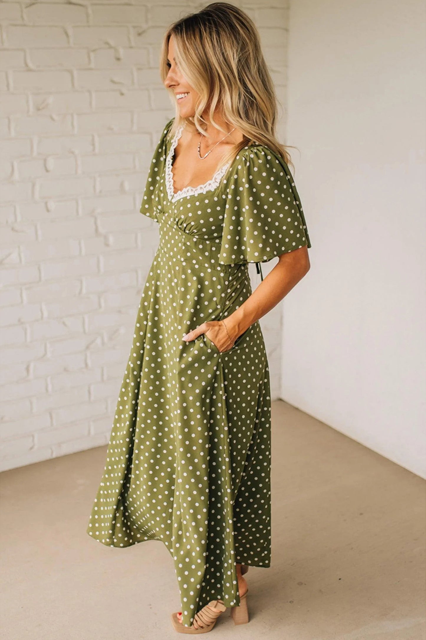 The Savannah Lace Midi