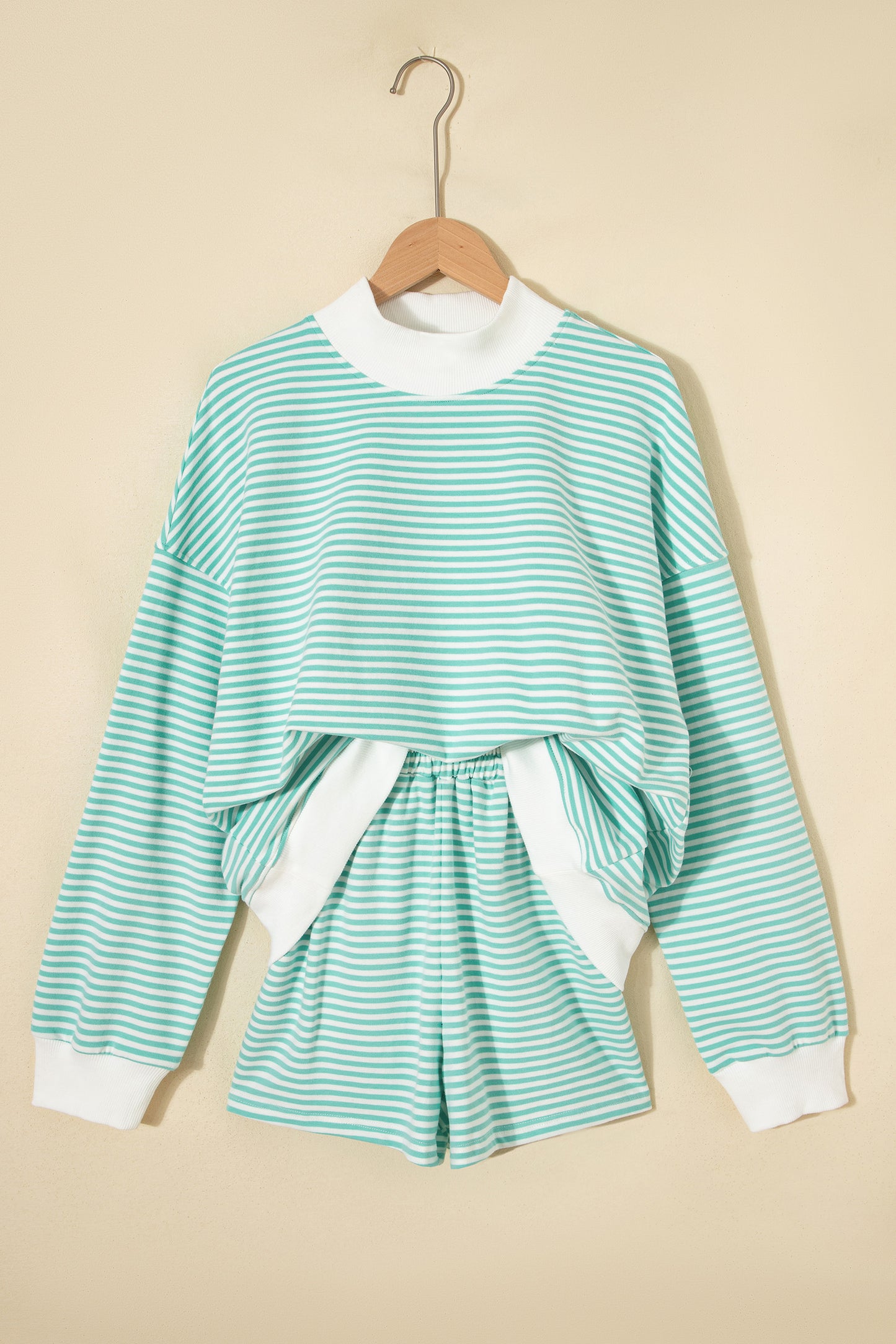 Mint To Be Stripe Lounge Set