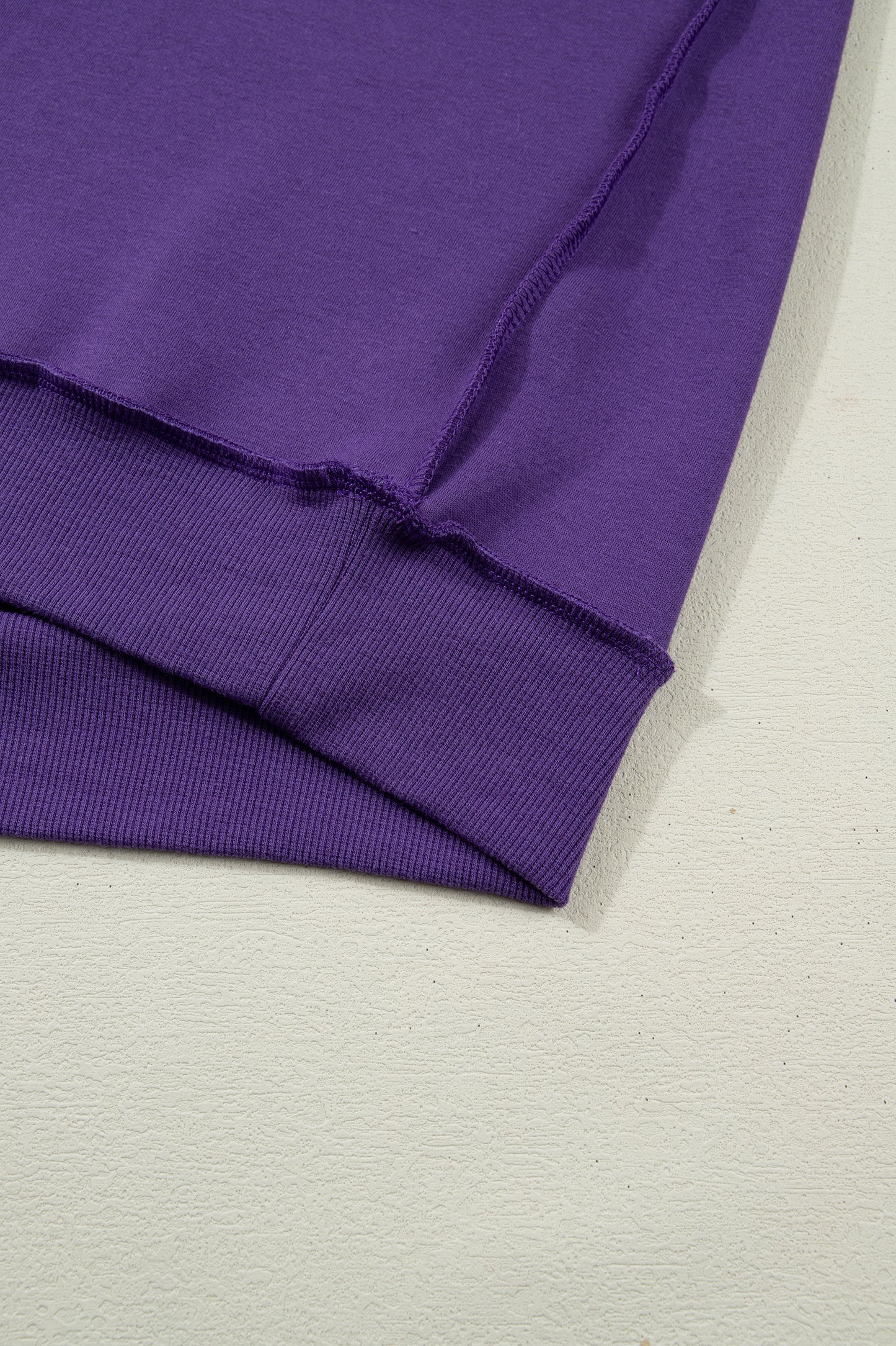 Violet Comfort Crew Pullover