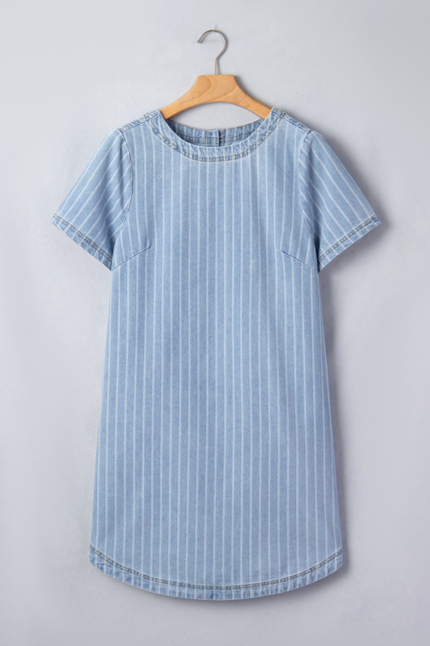 The Coastal Calm Shift Dress