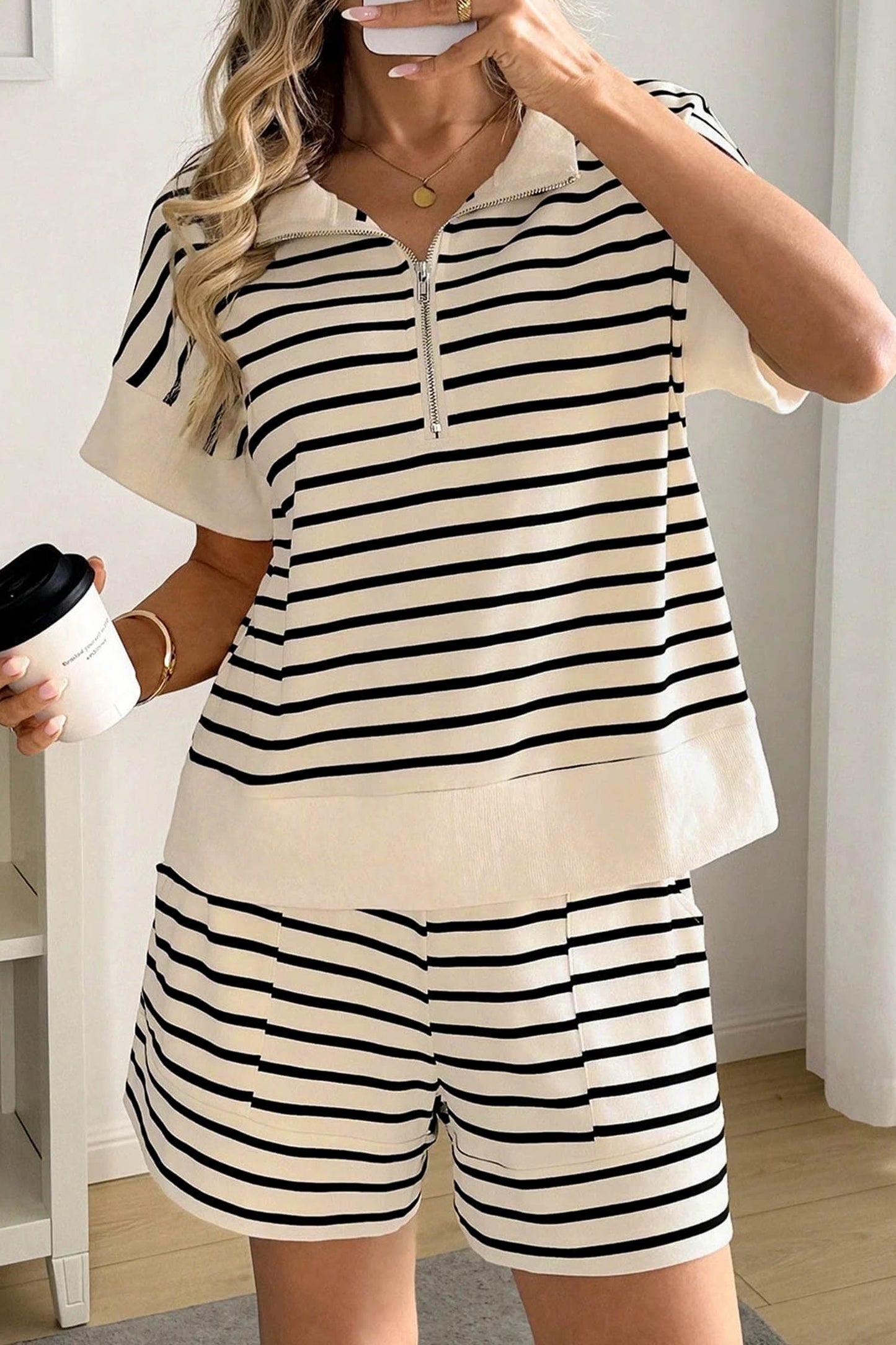 City Chic Stripe Set