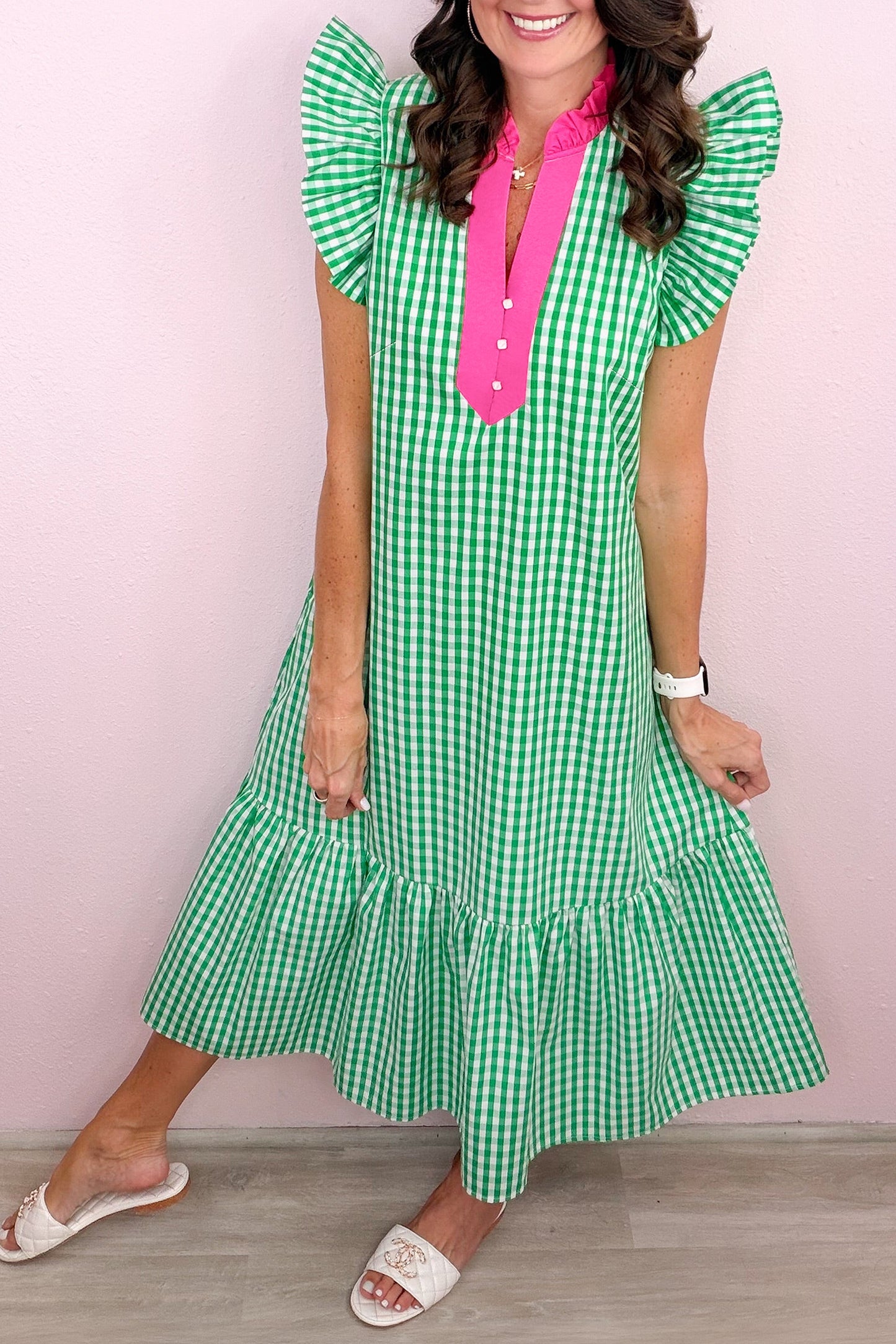 Emerald Picnic Charm Maxi