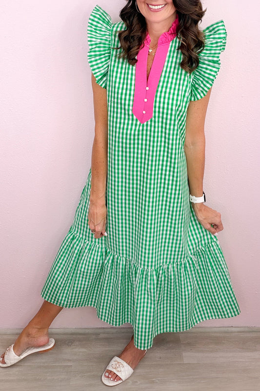 Emerald Picnic Charm Maxi