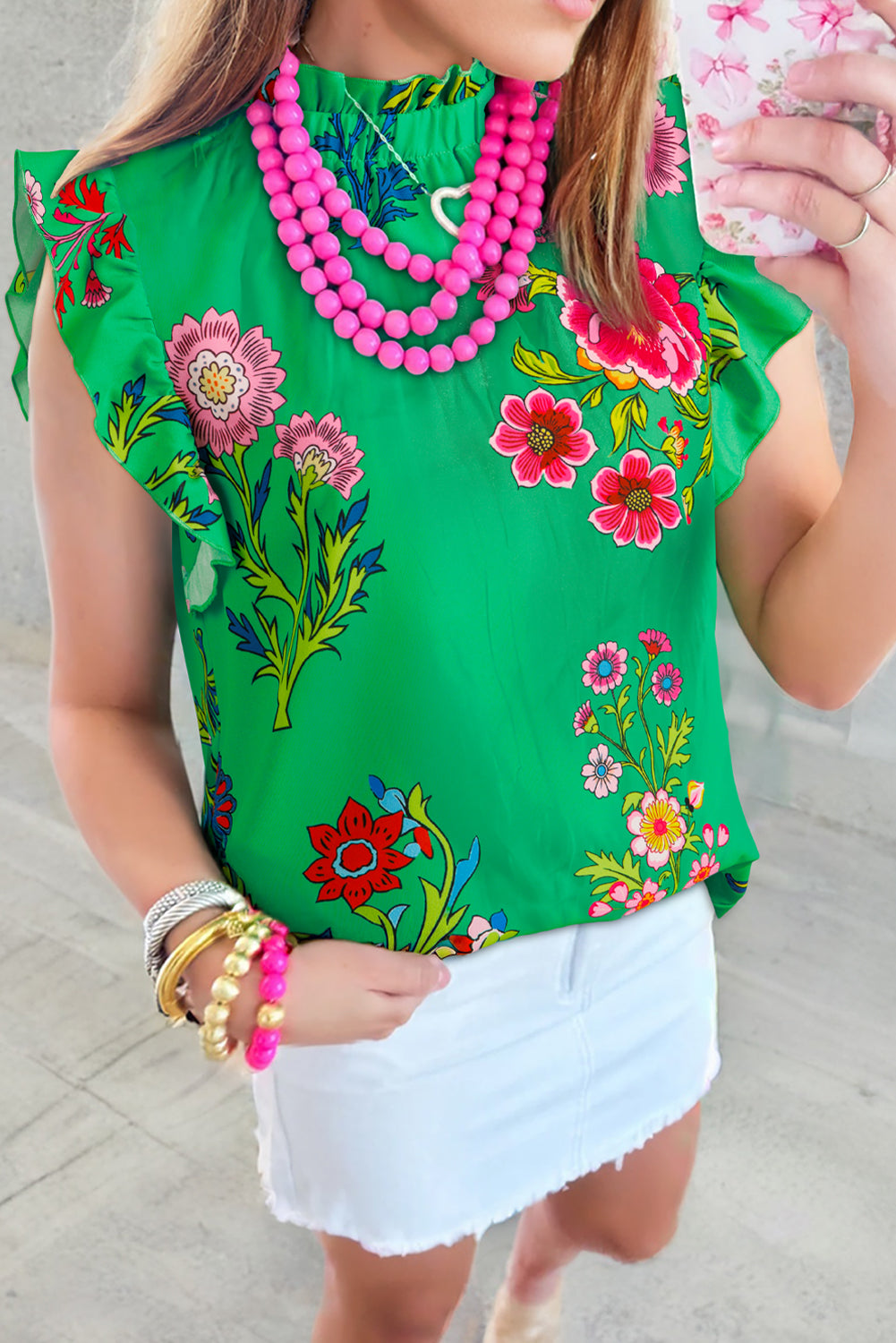 Emerald Garden Blouse