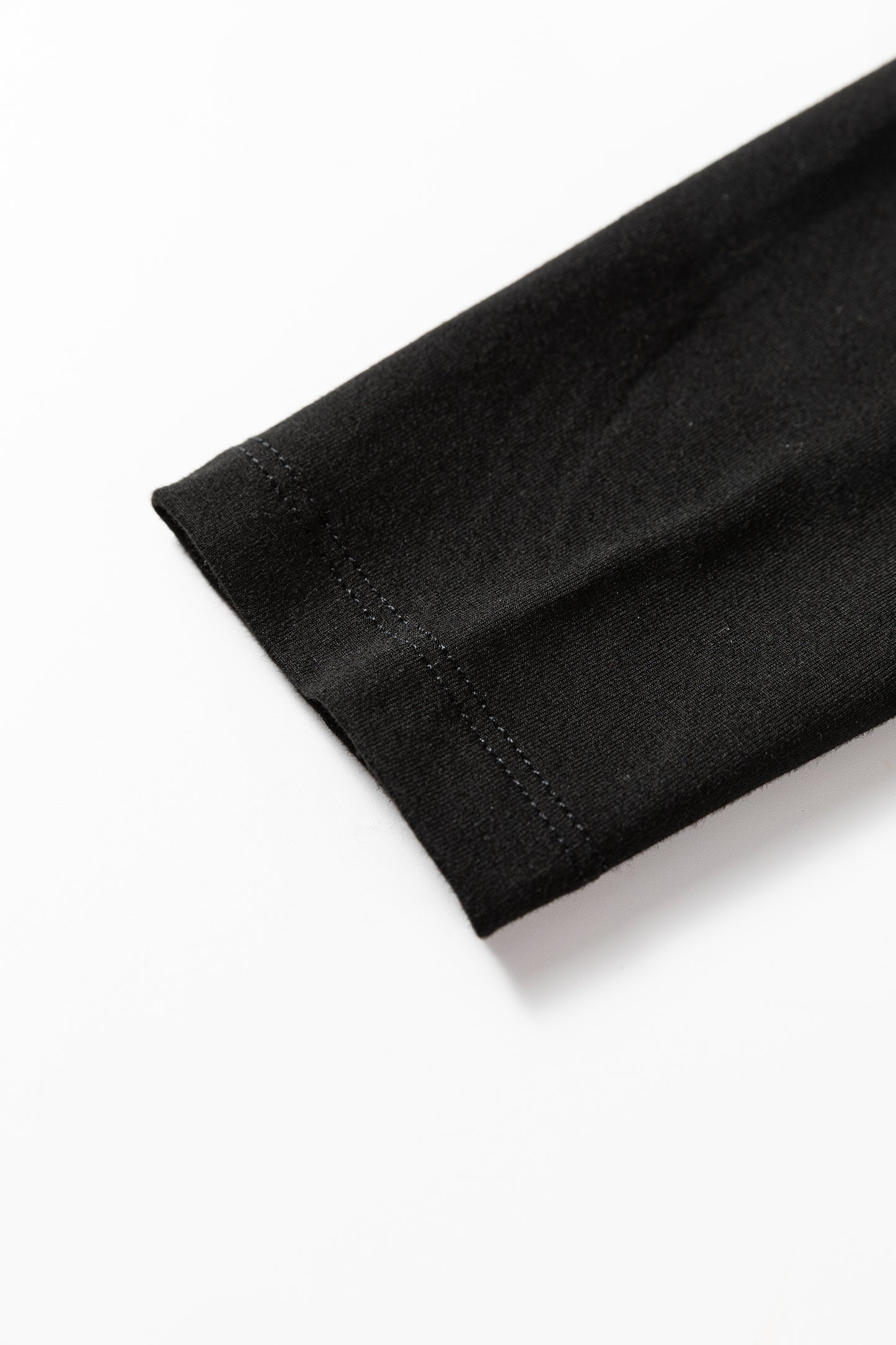 The Essential Black Mock Neck