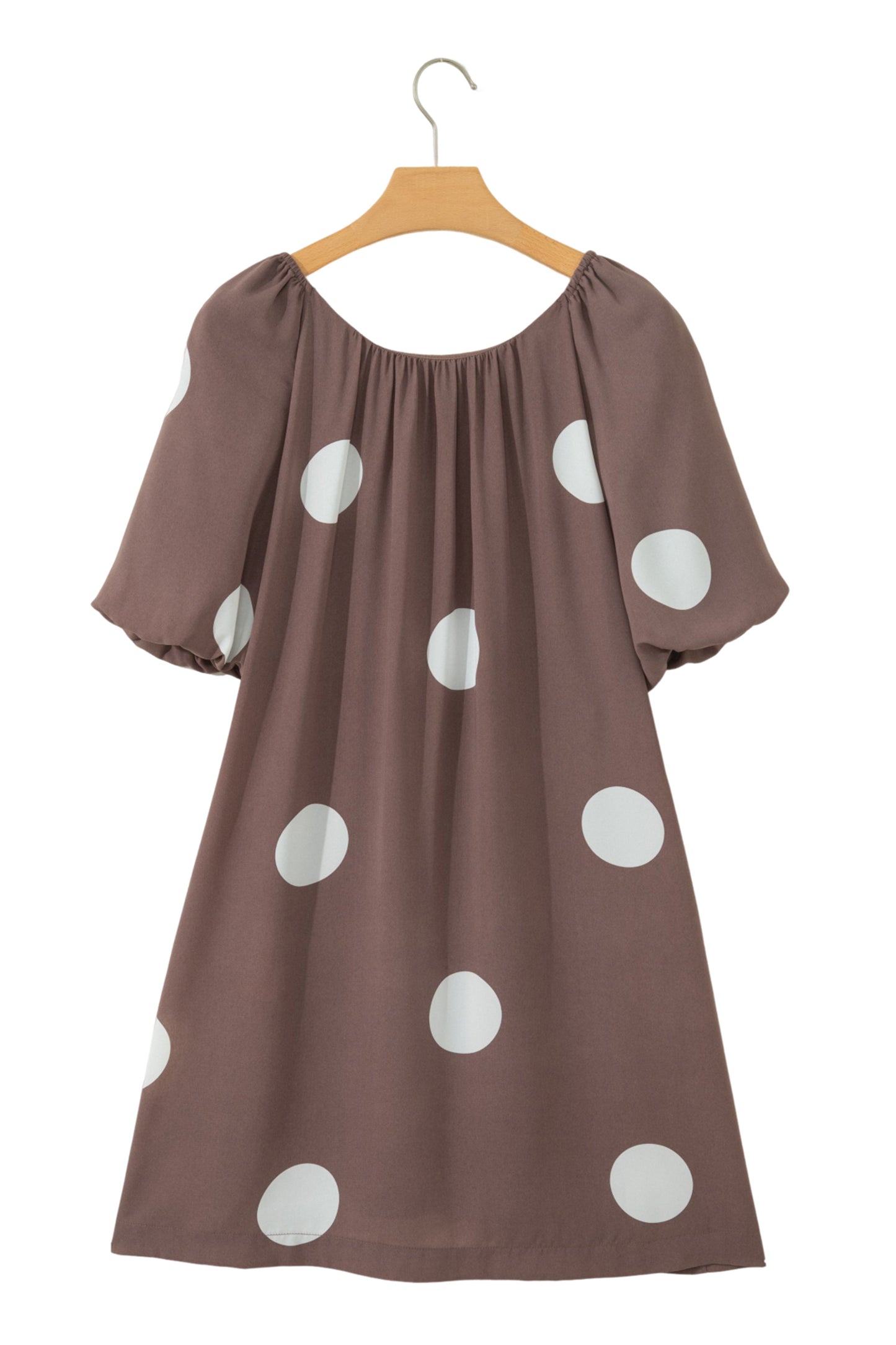 Mocha Dot Darling Dress