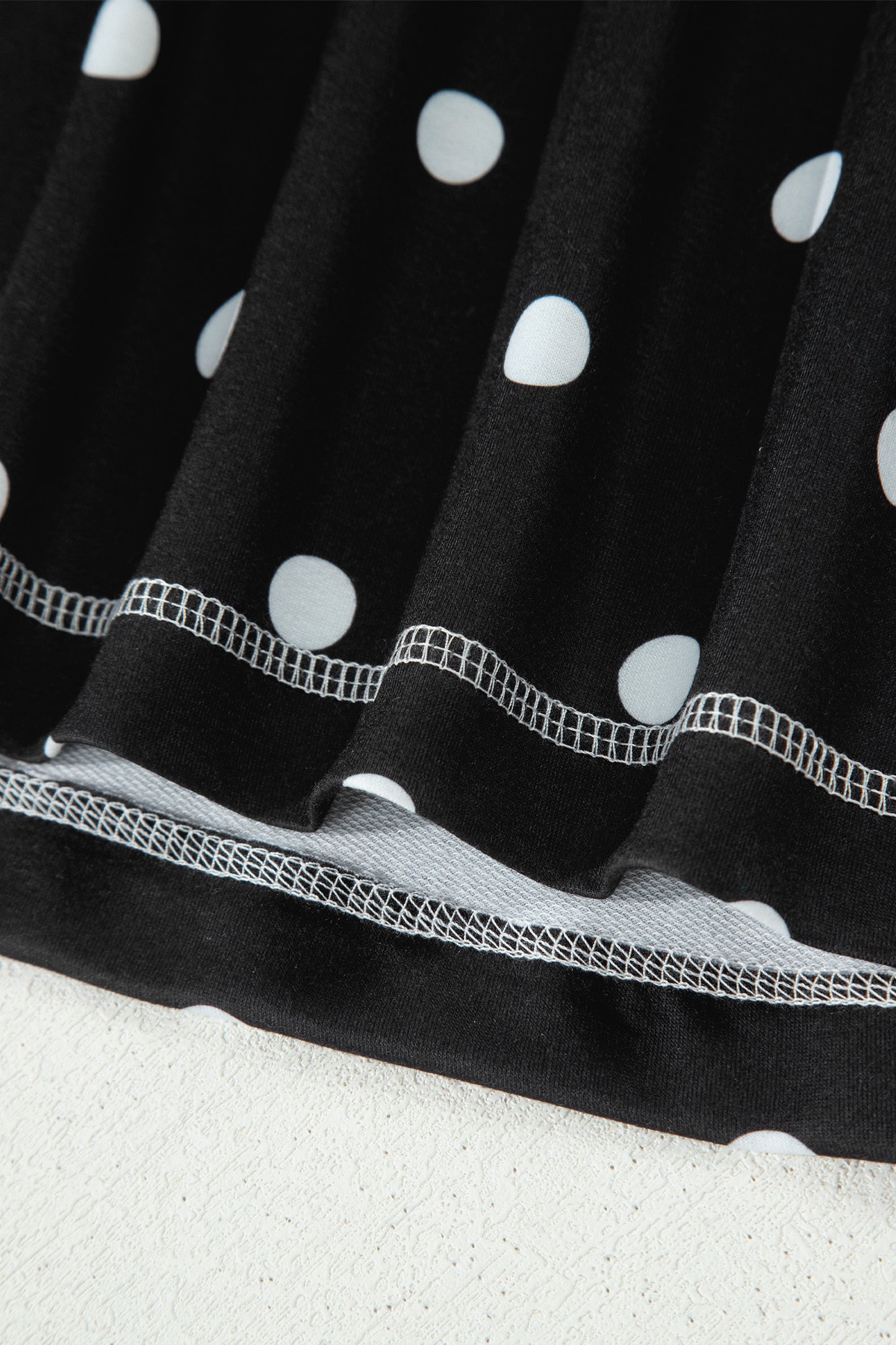 Midnight Charm Polka Dot Set