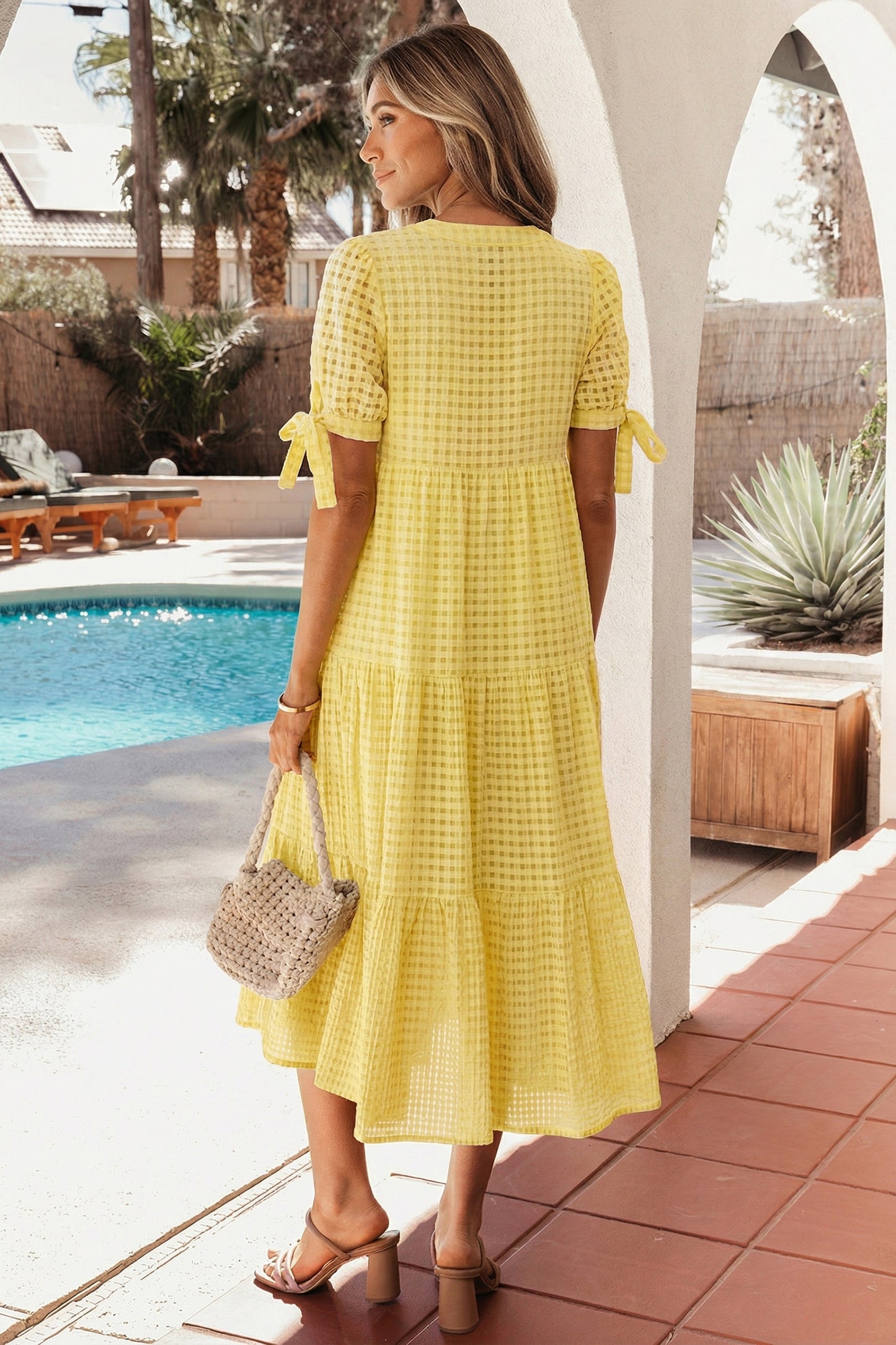 Golden Hour Garden Midi