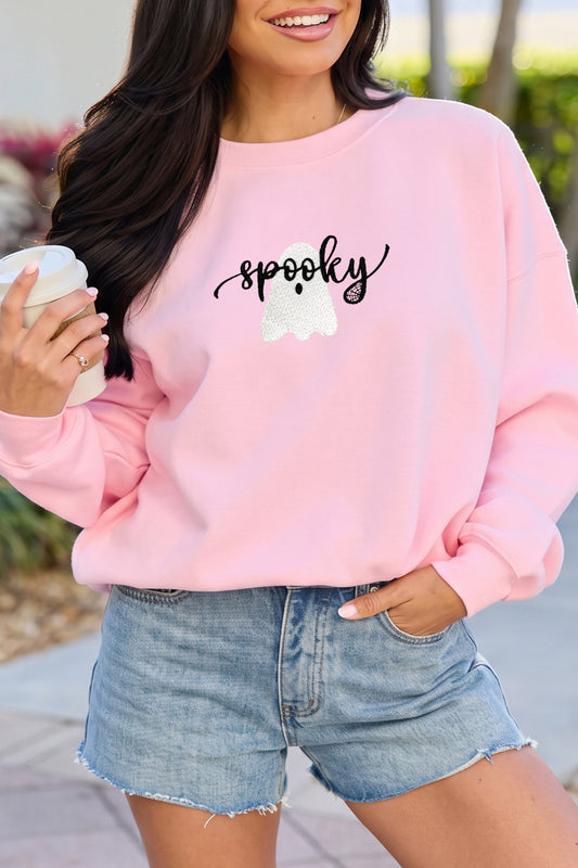 The Boo in Blush Sweatshirt