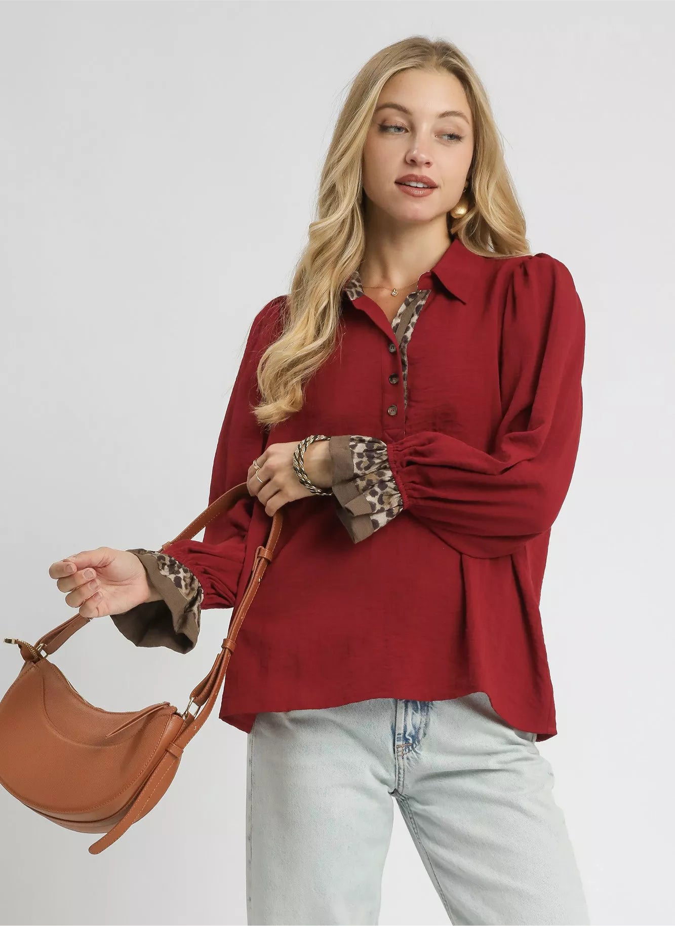 Cabernet Chic Blouse