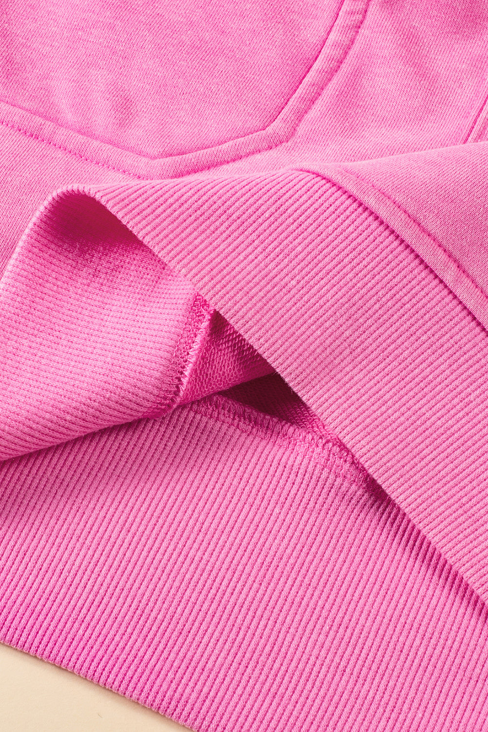 Rosy Retreat Half Zip Dress