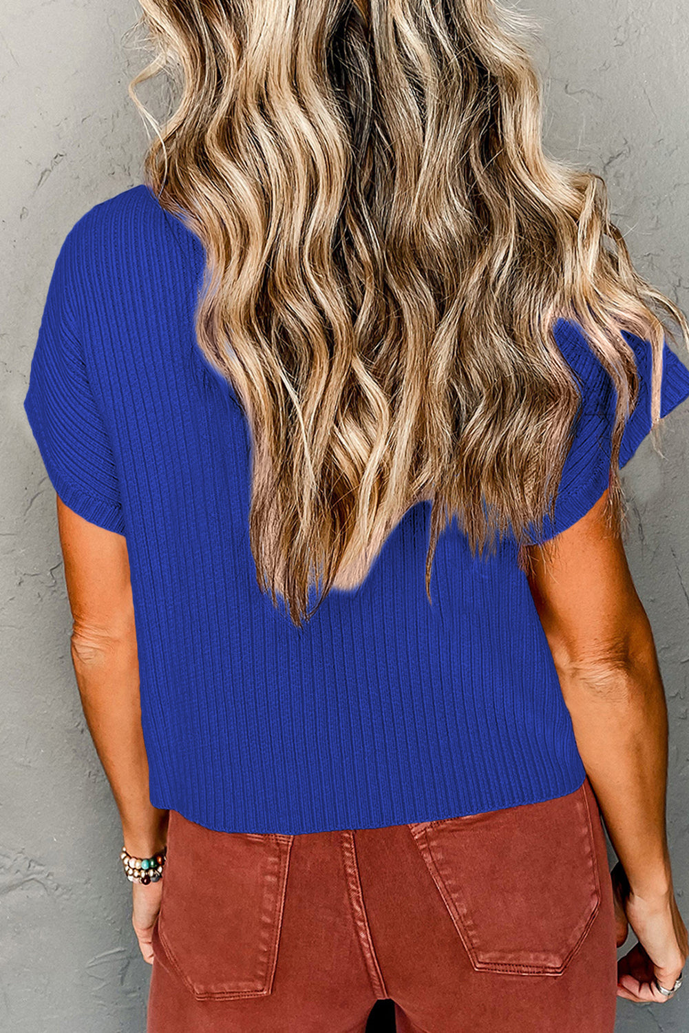 Harbor Blue Essential Top